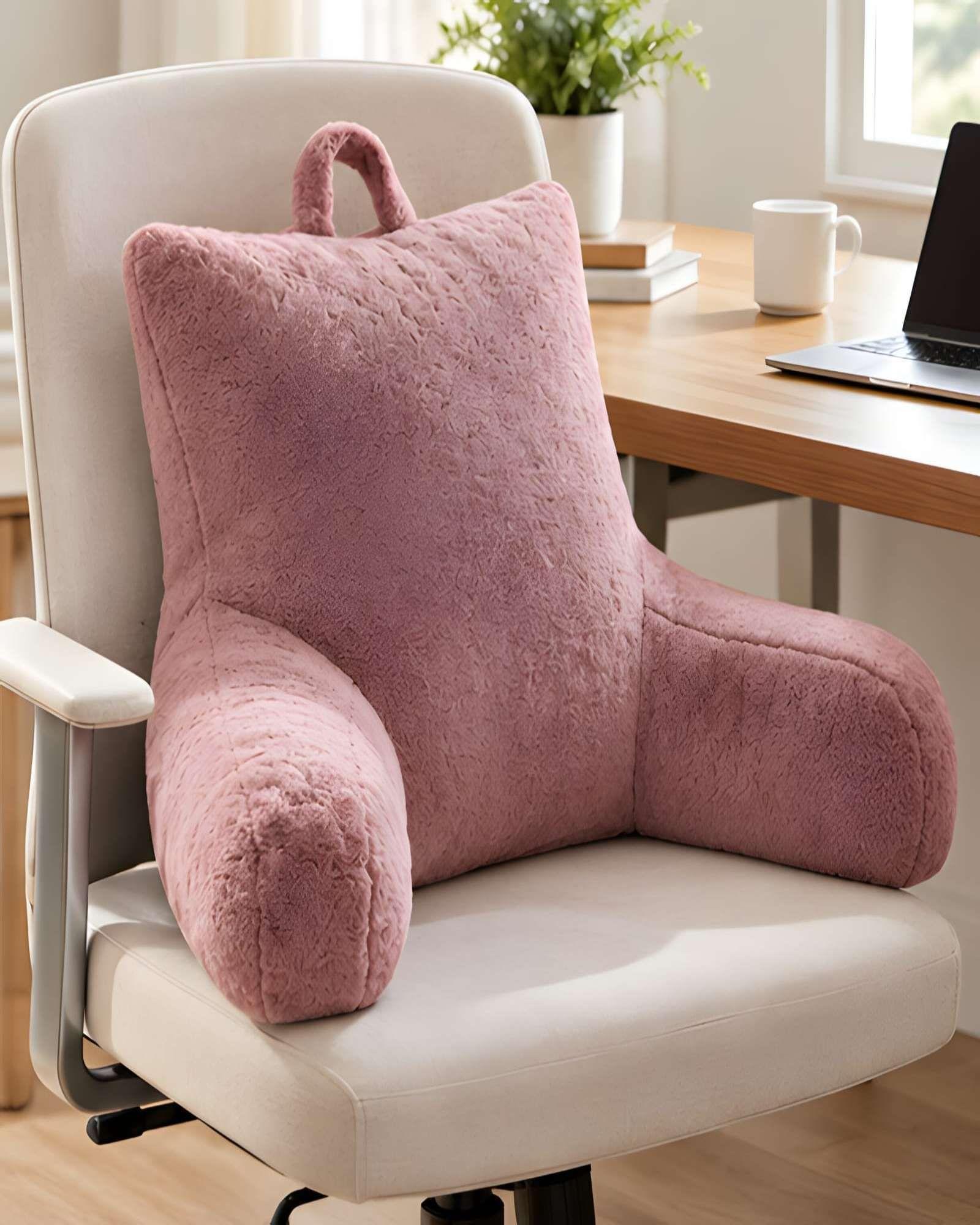 Cojín de Respaldo con Brazos para Cama y Sofá-1