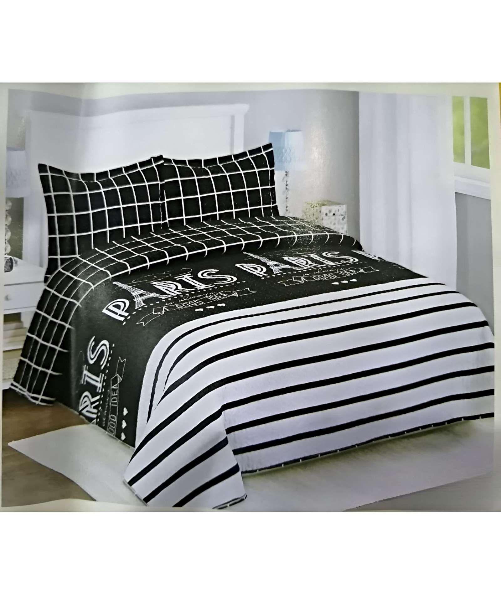 CUBRECAMA COLCHA QUILT DE VERANO PLAZA Y MEDIA A30-2