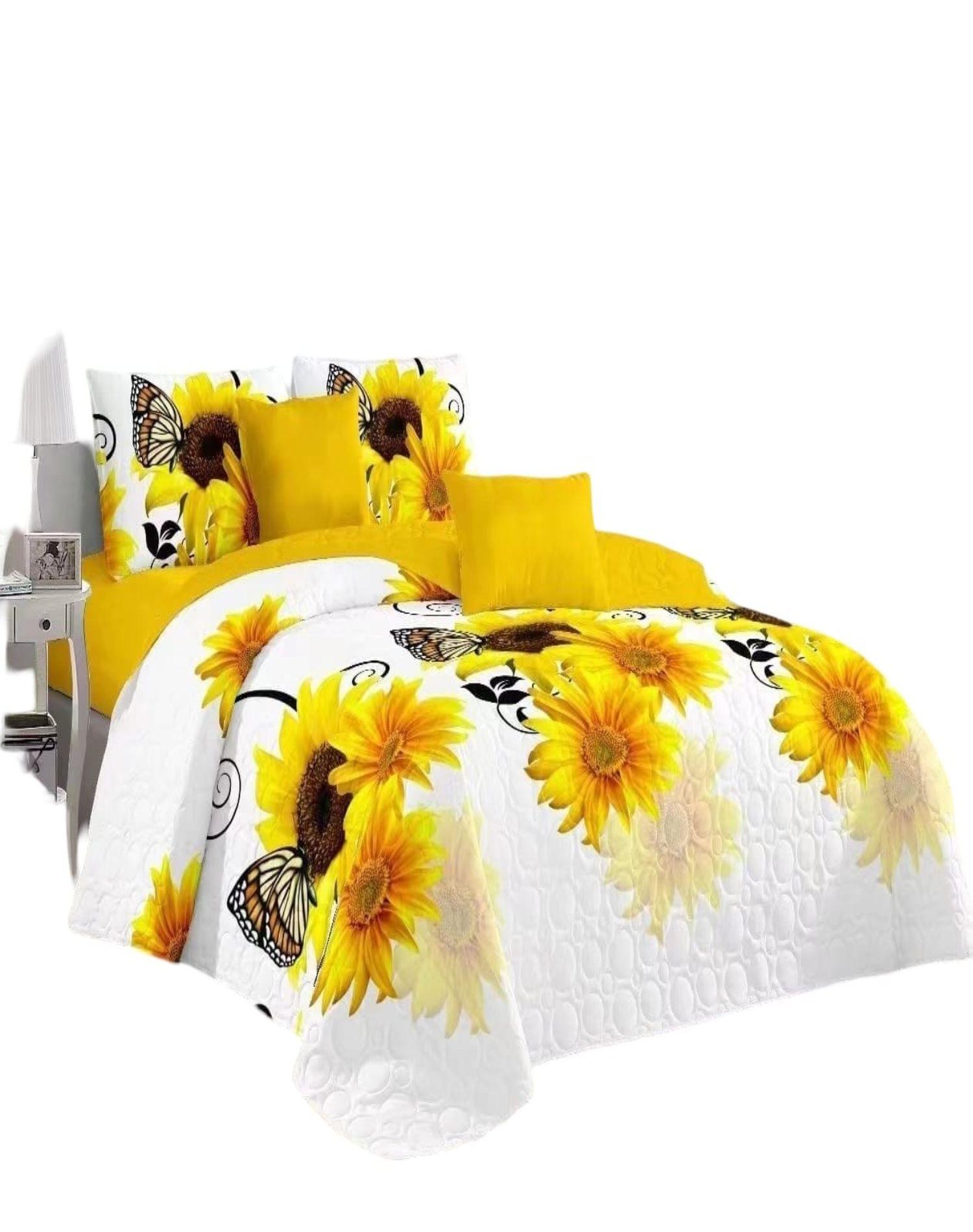 Cubrecama Quilt Diseño 2 Plazas - Primavera Verano A11-0