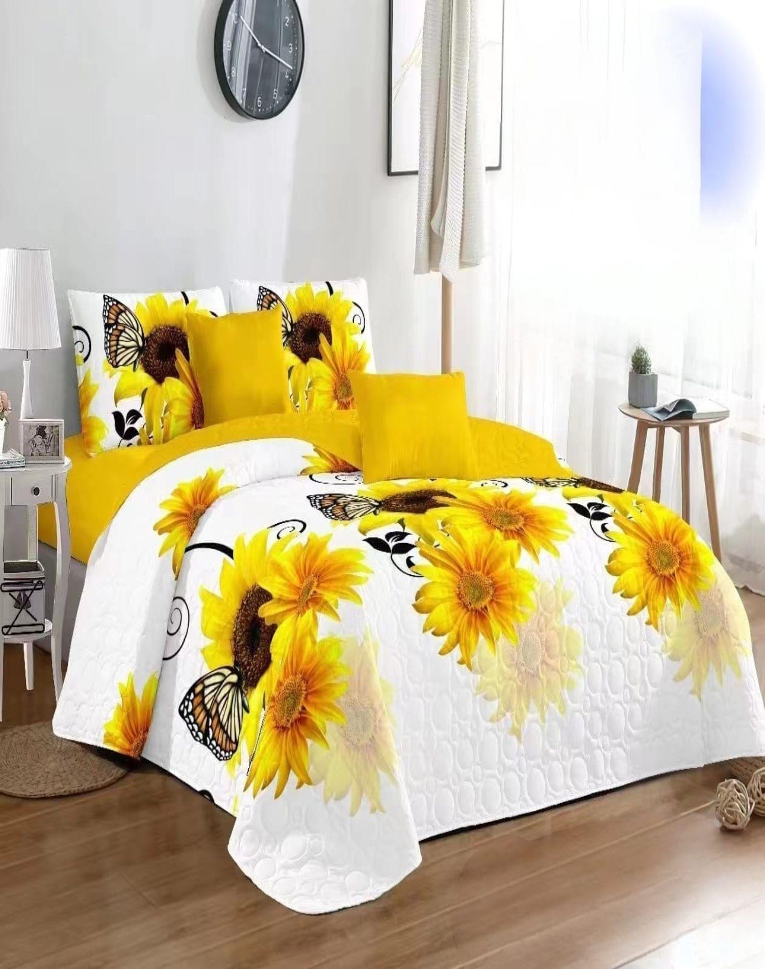 Cubrecama Quilt Diseño 2 Plazas - Primavera Verano A11-2