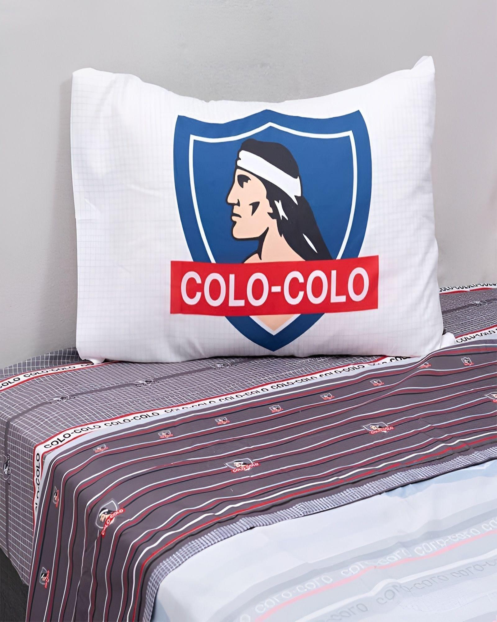Juego Sábanass infantil Colo Colo plaza y media Mashini-5