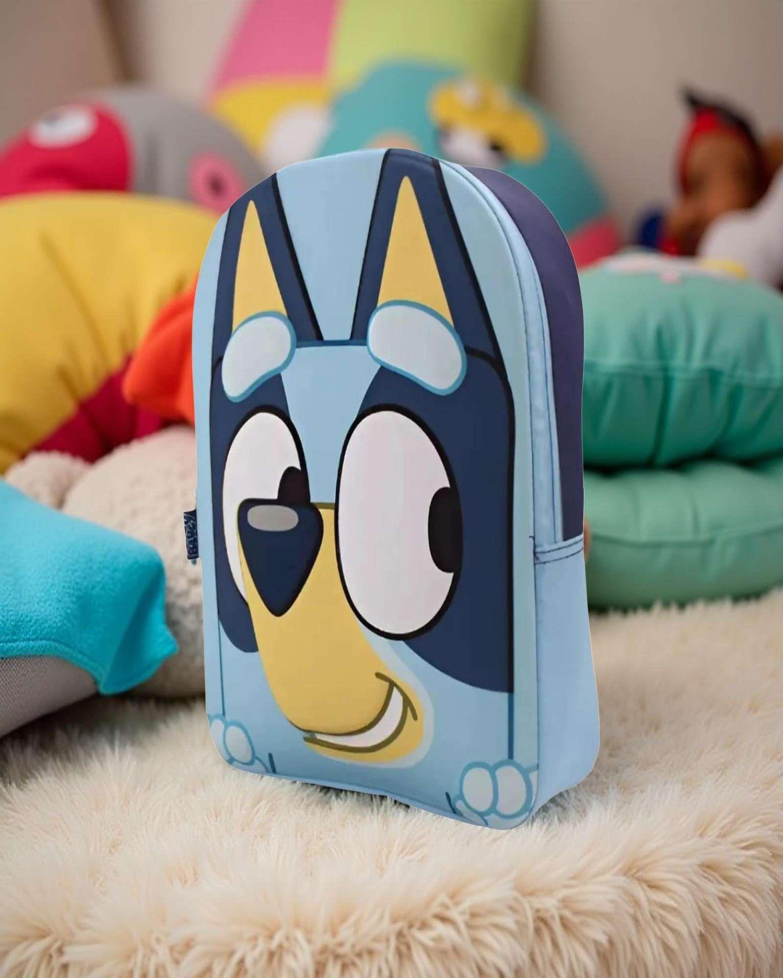 Mochila infantil escolar diseño en 3D  bluey-2
