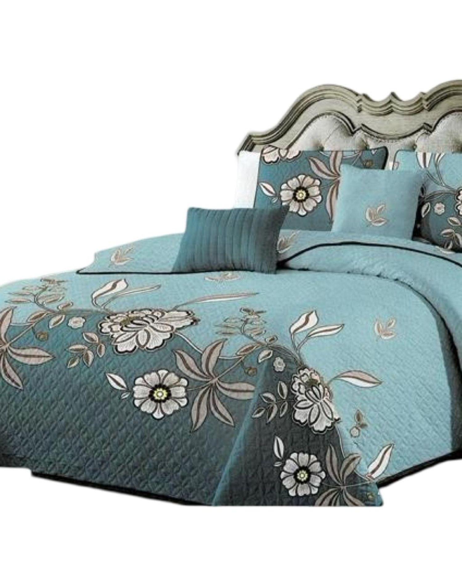 Cubrecama Quilt 2 Plazas+2 Fundas Verano Fresco 13n30-1