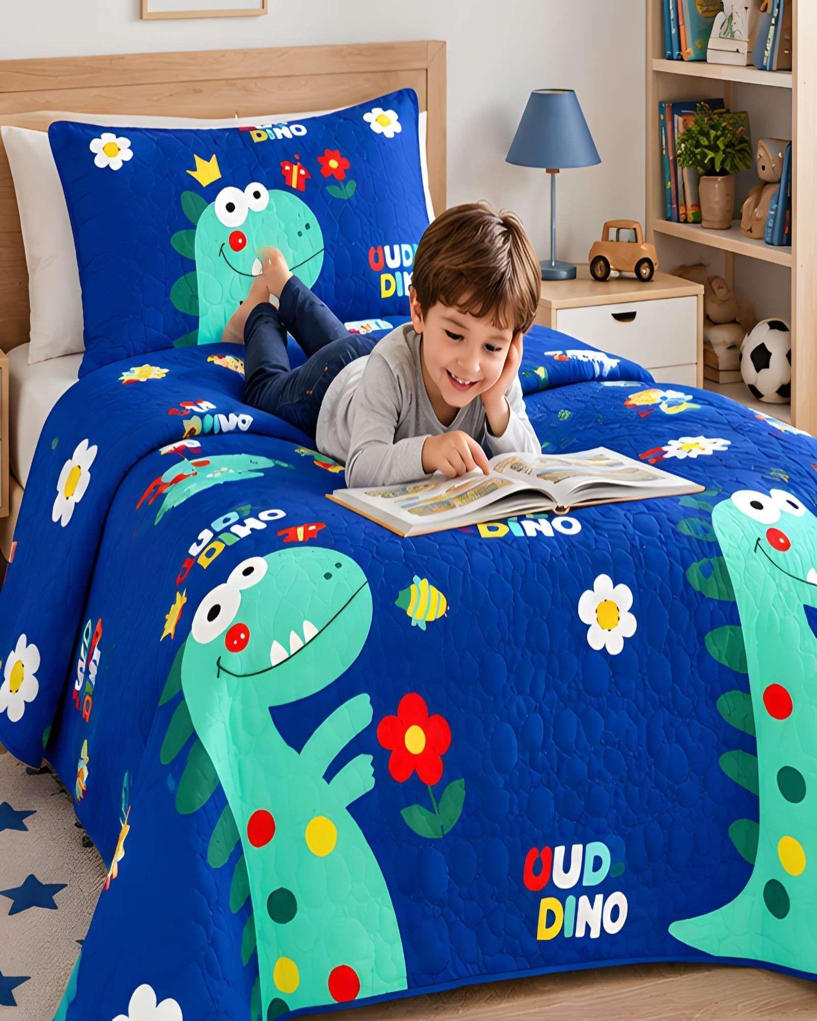 Cubrecamas Quilt de Verano Plaza y Media con Funda 15-2