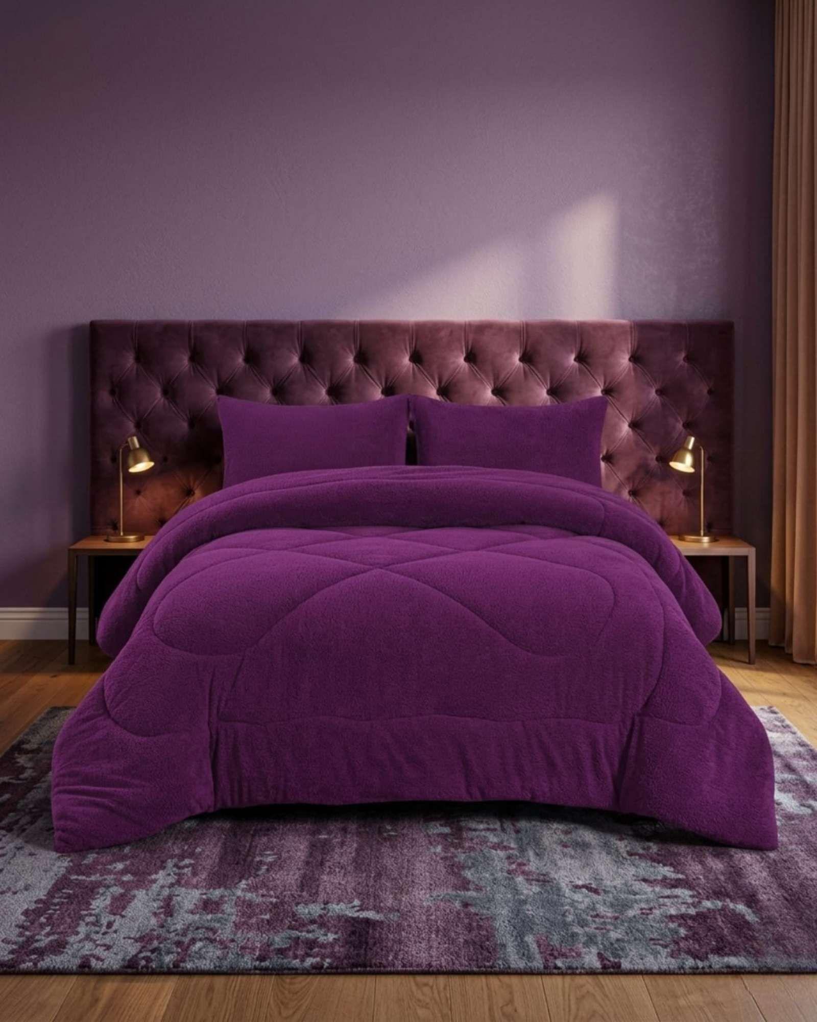 Cubrecama King / Super King Plush con Chiporro Térmico A14-3