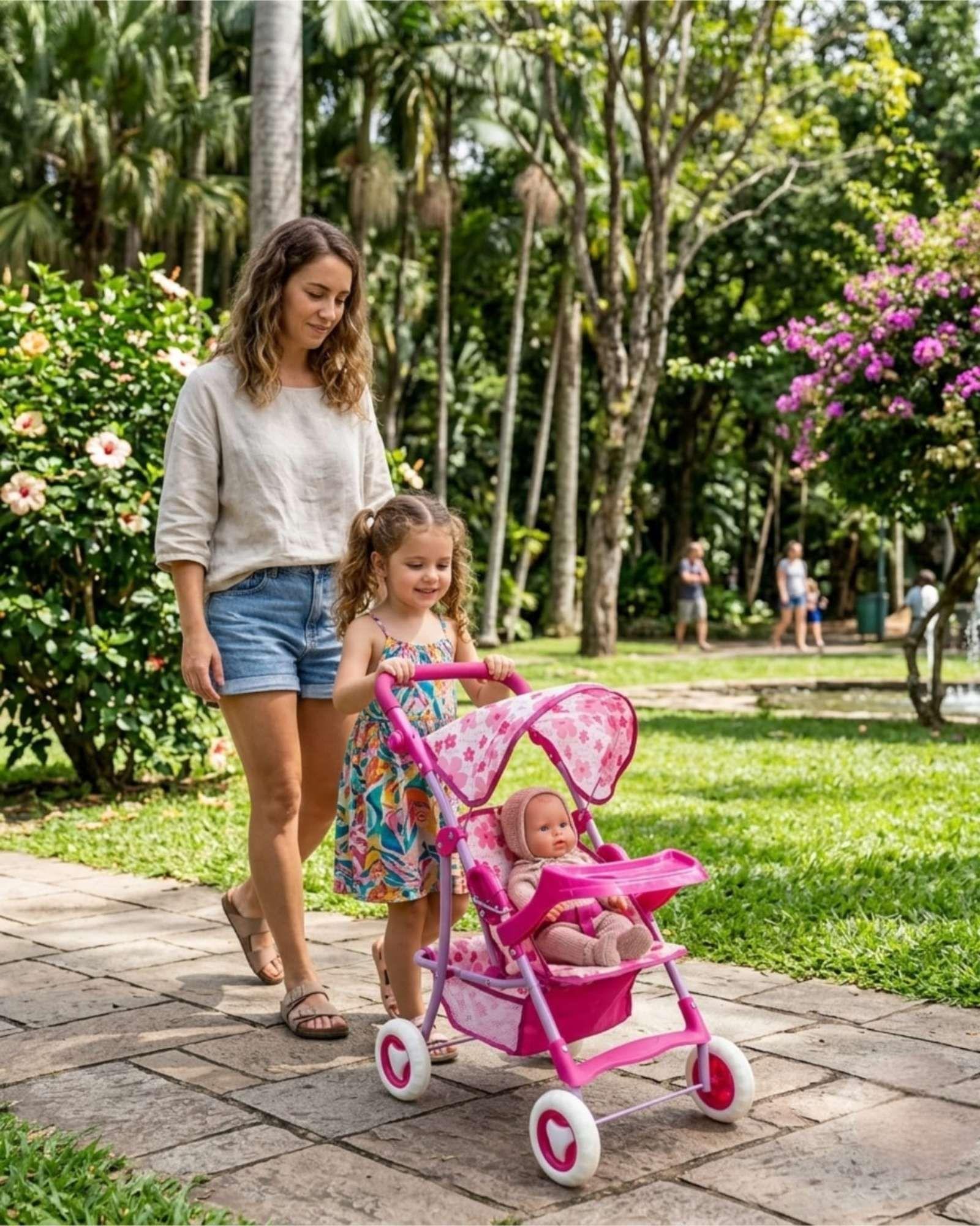 Coche de Juguete Metálico Mediano para Muñecas 02-2