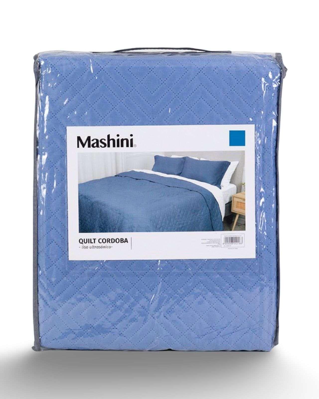 Cubrecama Quilt Cordoba 2 plazas Mashini M01-3