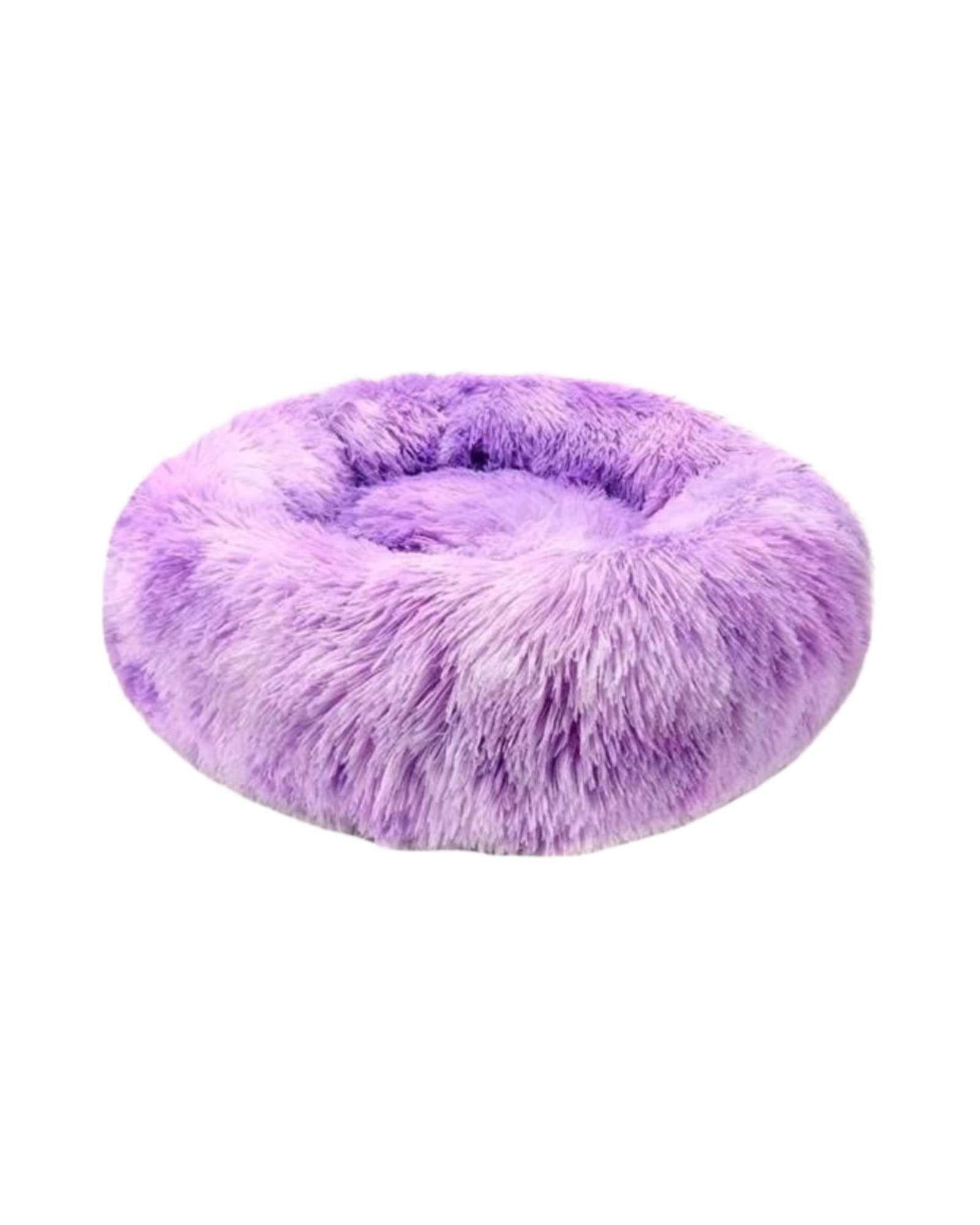 Cama Acolchada de Alta Densidad para tus mascotas 70 cm morado-2