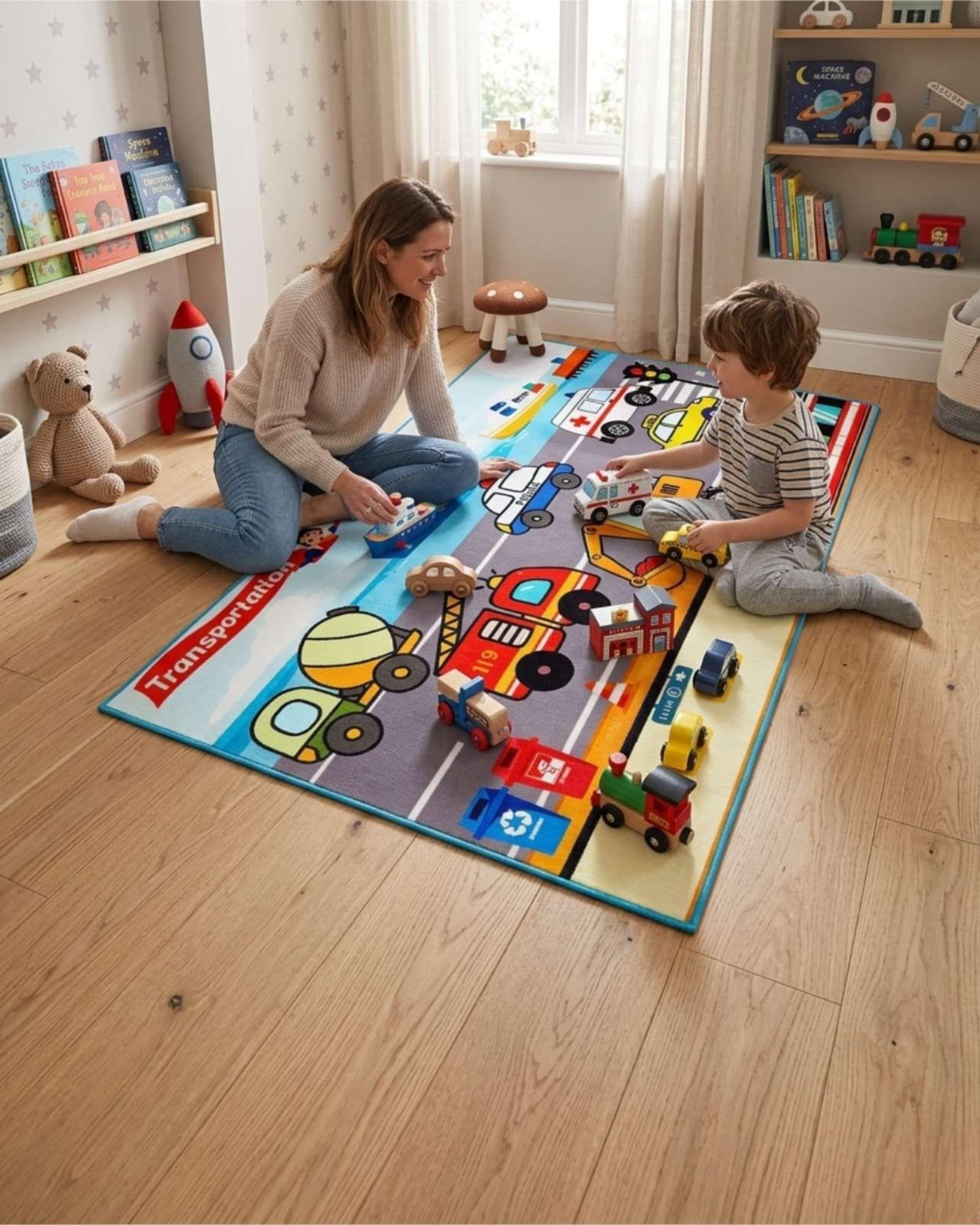 Alfombra de Juegos Infantil Practica de 120x180cm m9-2