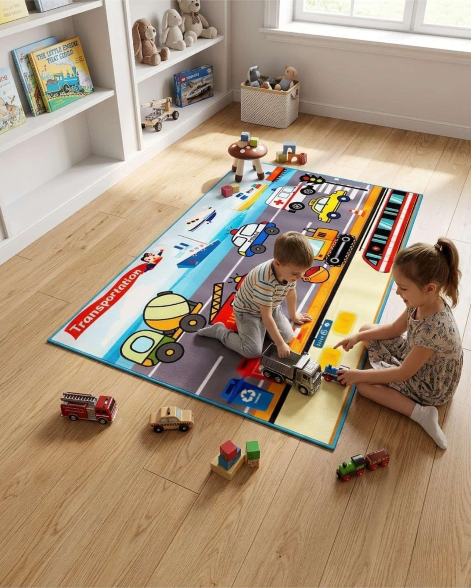 Alfombra de Juegos Infantil Practica de 120x180cm m9-4