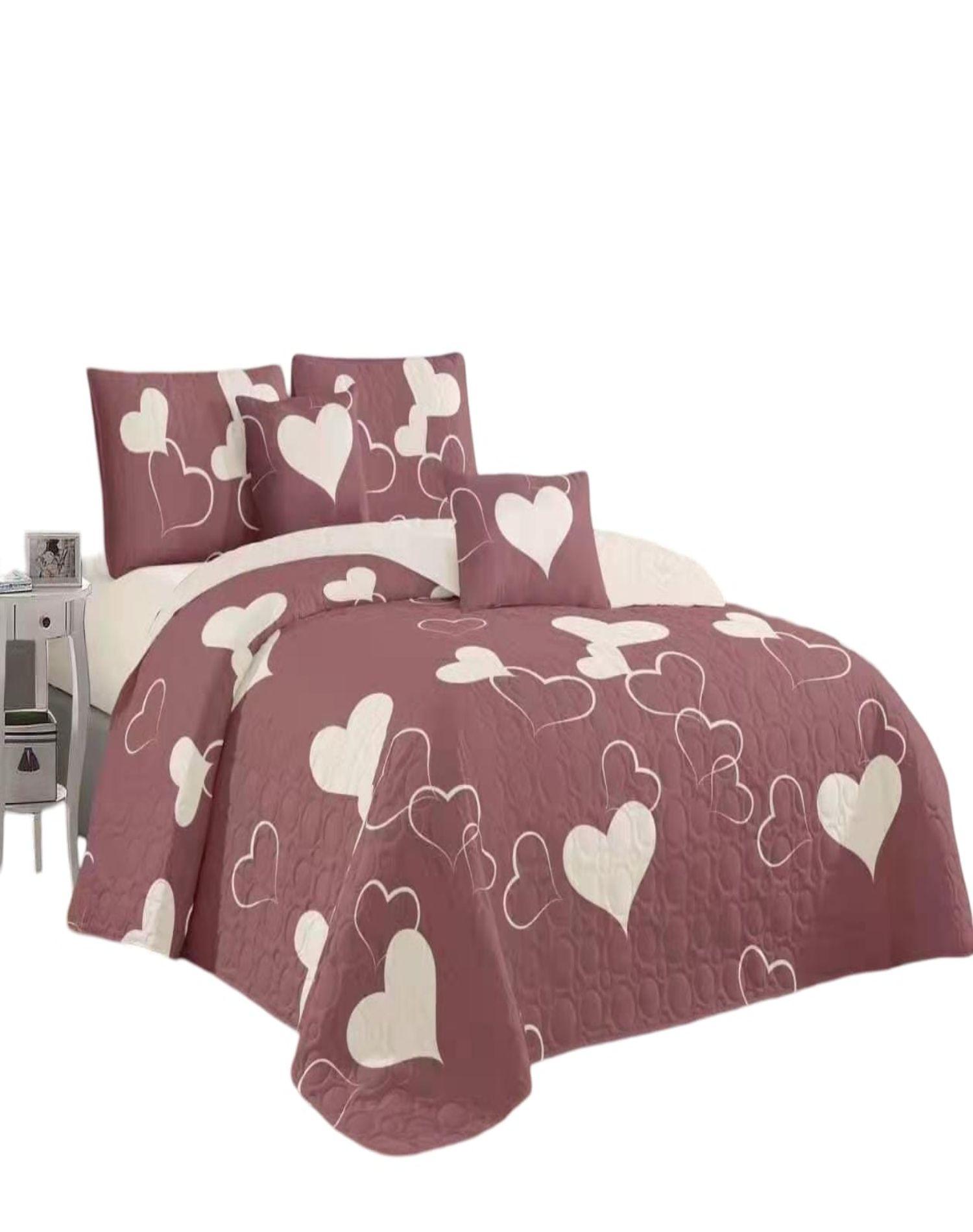 Cubrecama Quilt Diseño 2 Plazas - Primavera Verano C7-0