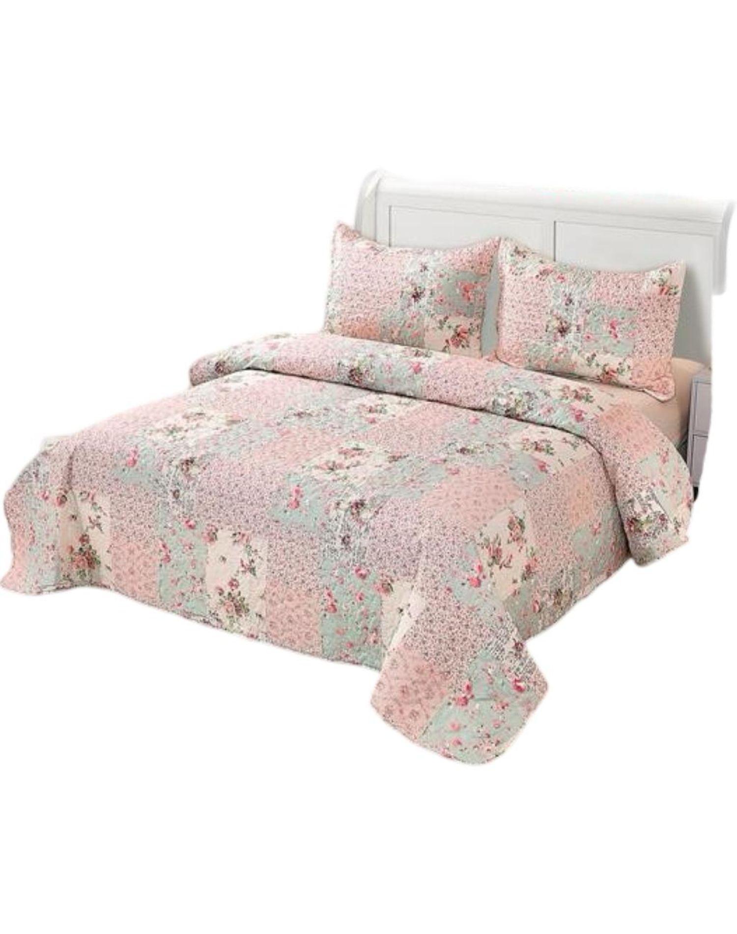 Cubrecama Quilt 2 Plazas+2 Fundas Verano Fresco 13n26-0