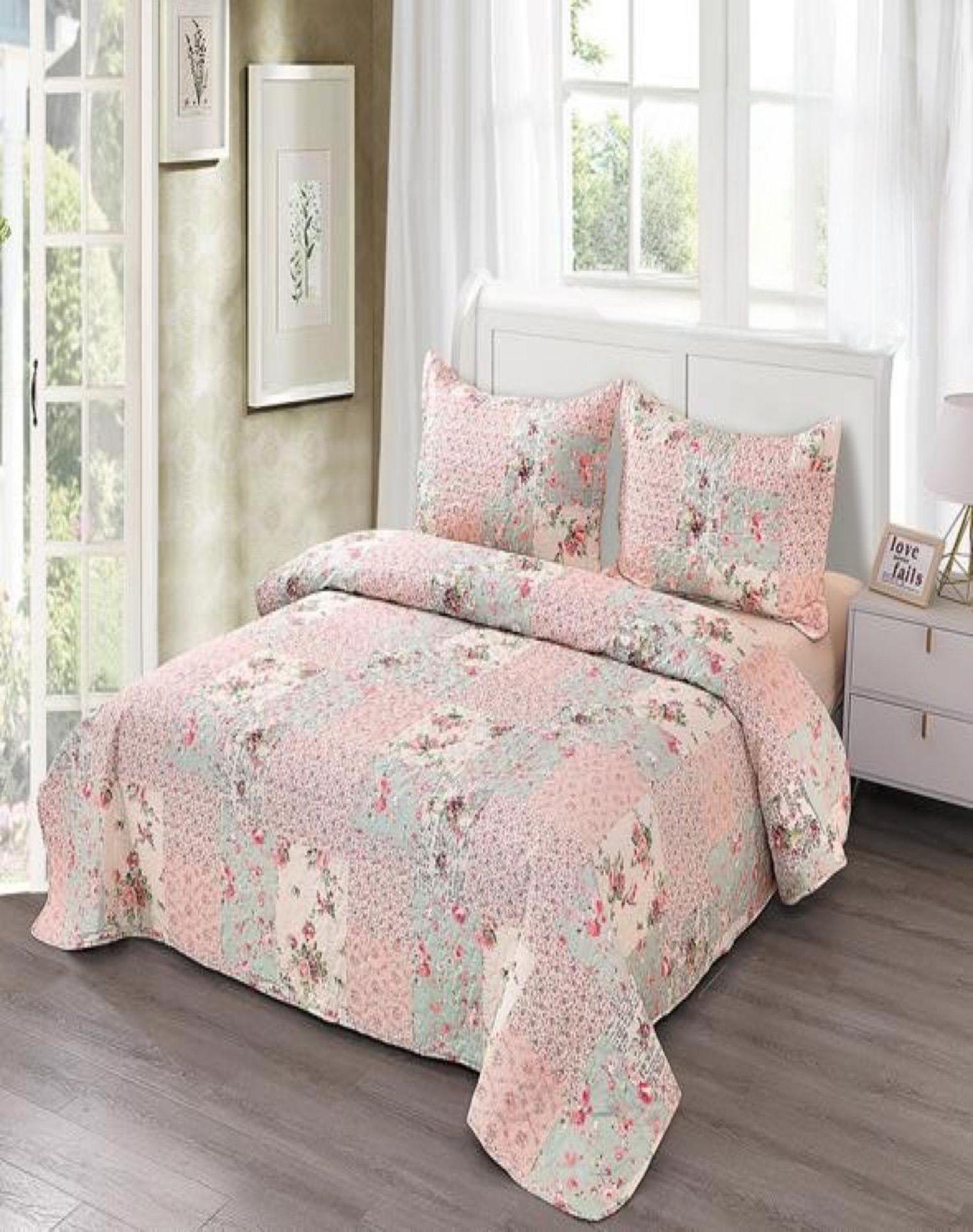 Cubrecama Quilt 2 Plazas+2 Fundas Verano Fresco 13n26-2