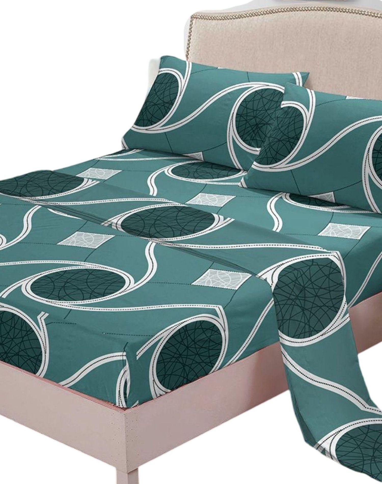 Juego Sábanas Algodón Plaza y Media Suaves 8O8-1