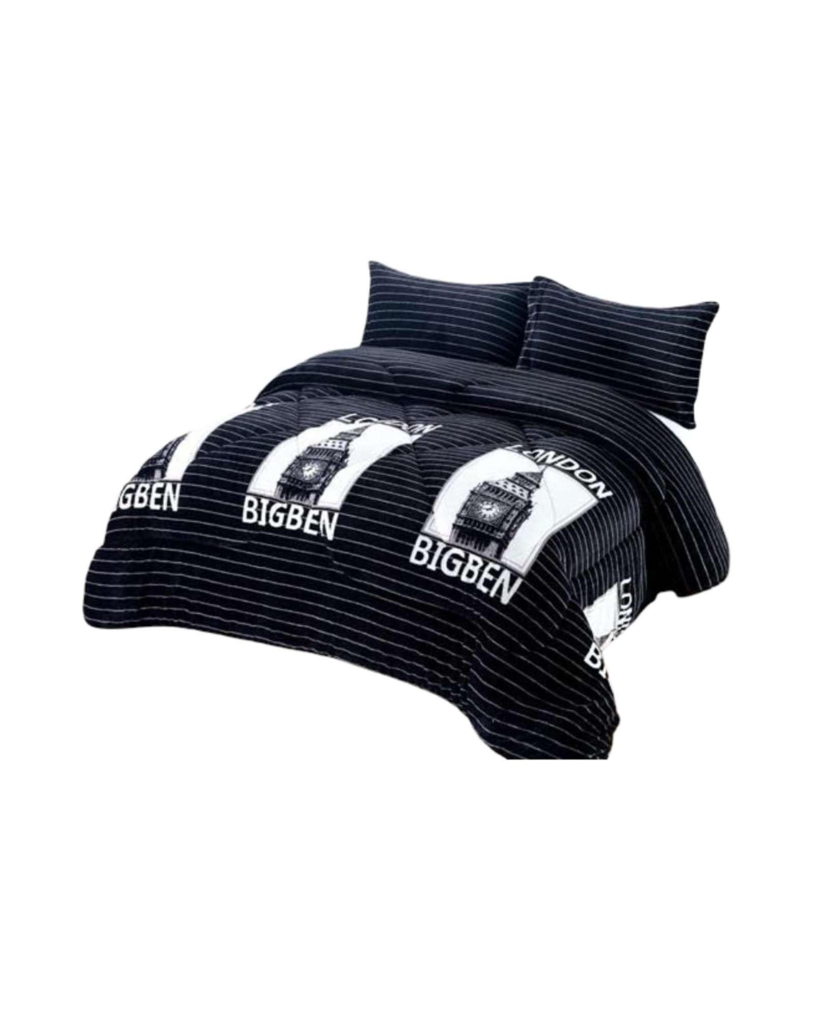 Plumón Térmico 2 Plazas Plush y Chiporro Extra Cálido Invierno A6-4