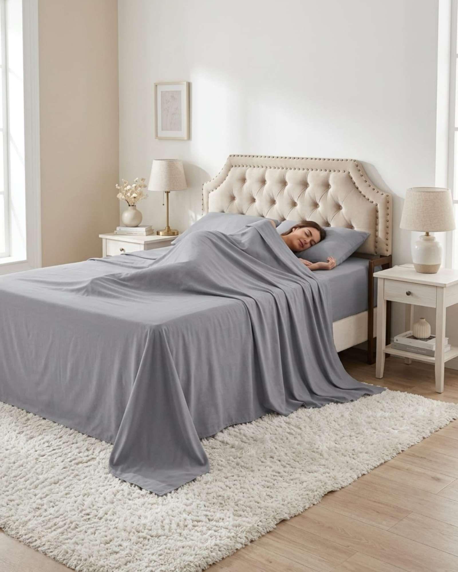 Juego de Sábanas King Verano Soft Género Premium Respirable 09-2
