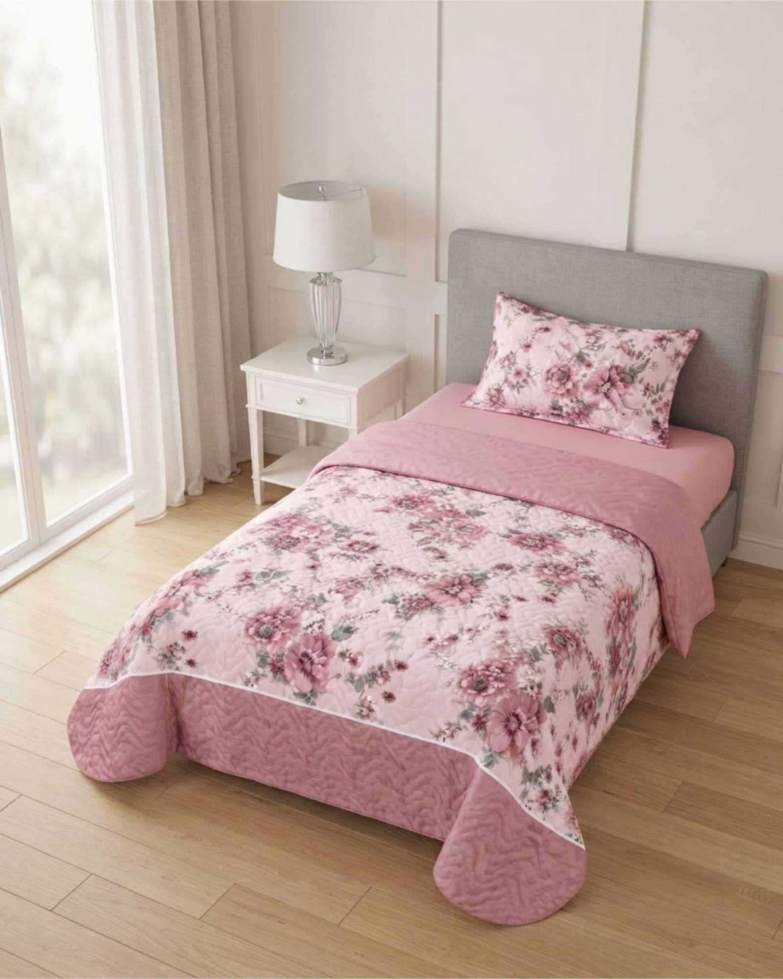 Quilt Cubrecama De Verano Delgado Plaza Y Media Mas Sabanas m4-0
