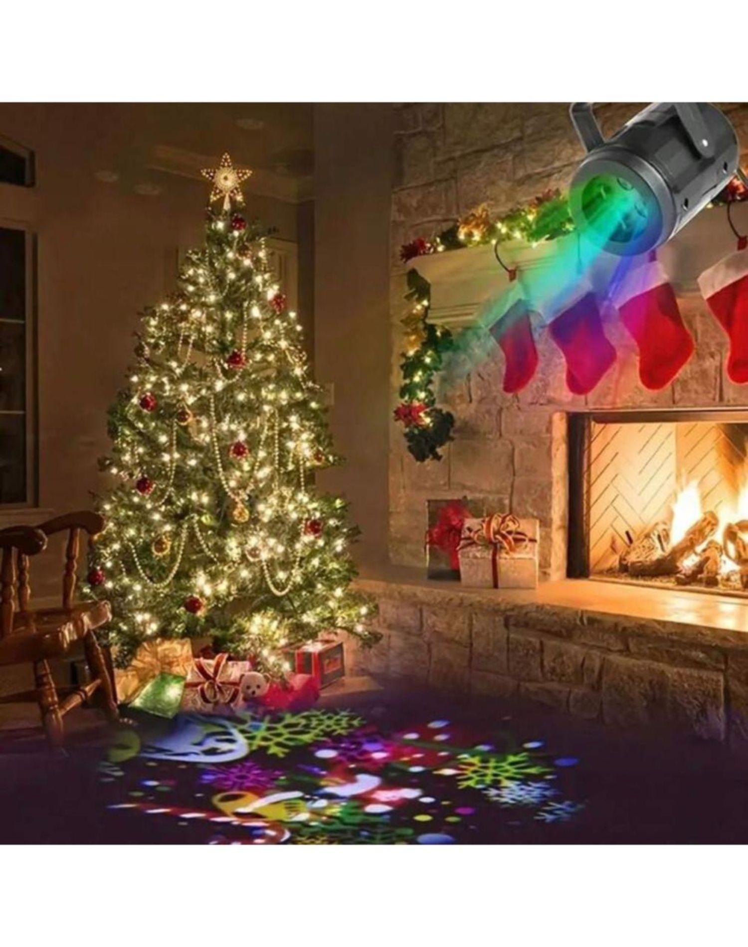 Proyector Navideño de Luces Mágicas-2