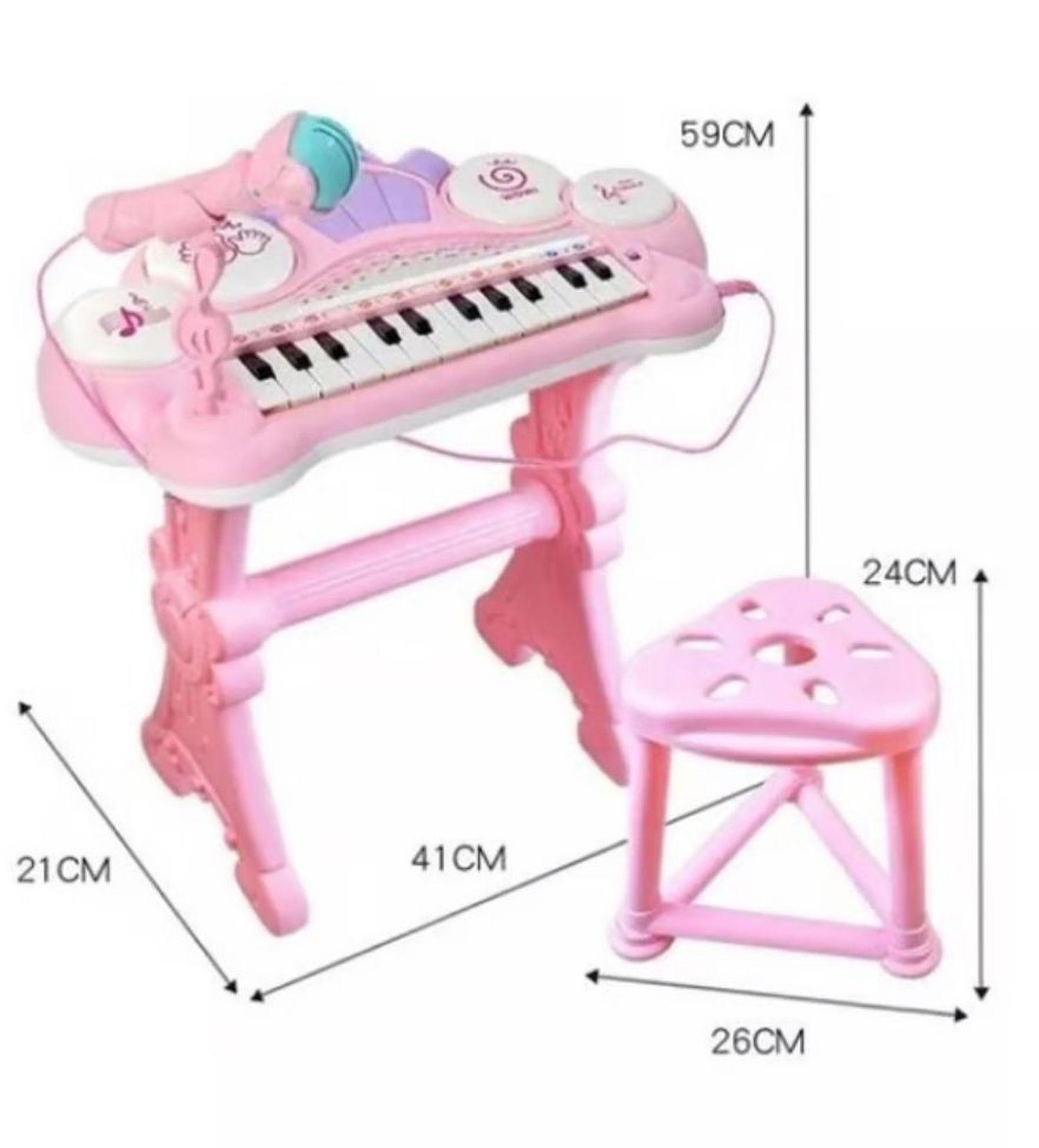 Piano Musical De Juguete Educativo Para Niños Azul-2
