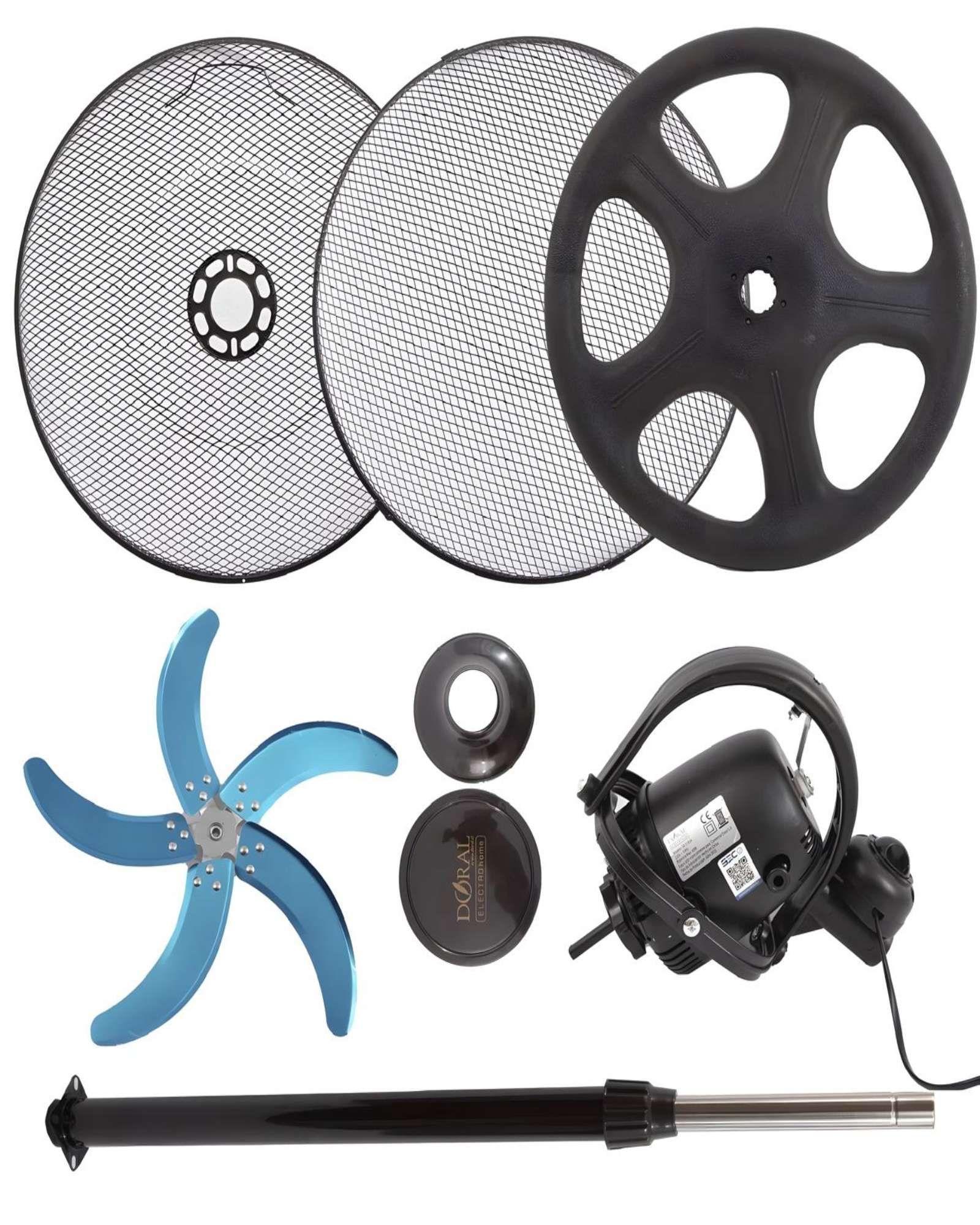 VENTILADOR DE PEDESTAL DORAL 18" 5 ASPAS-2