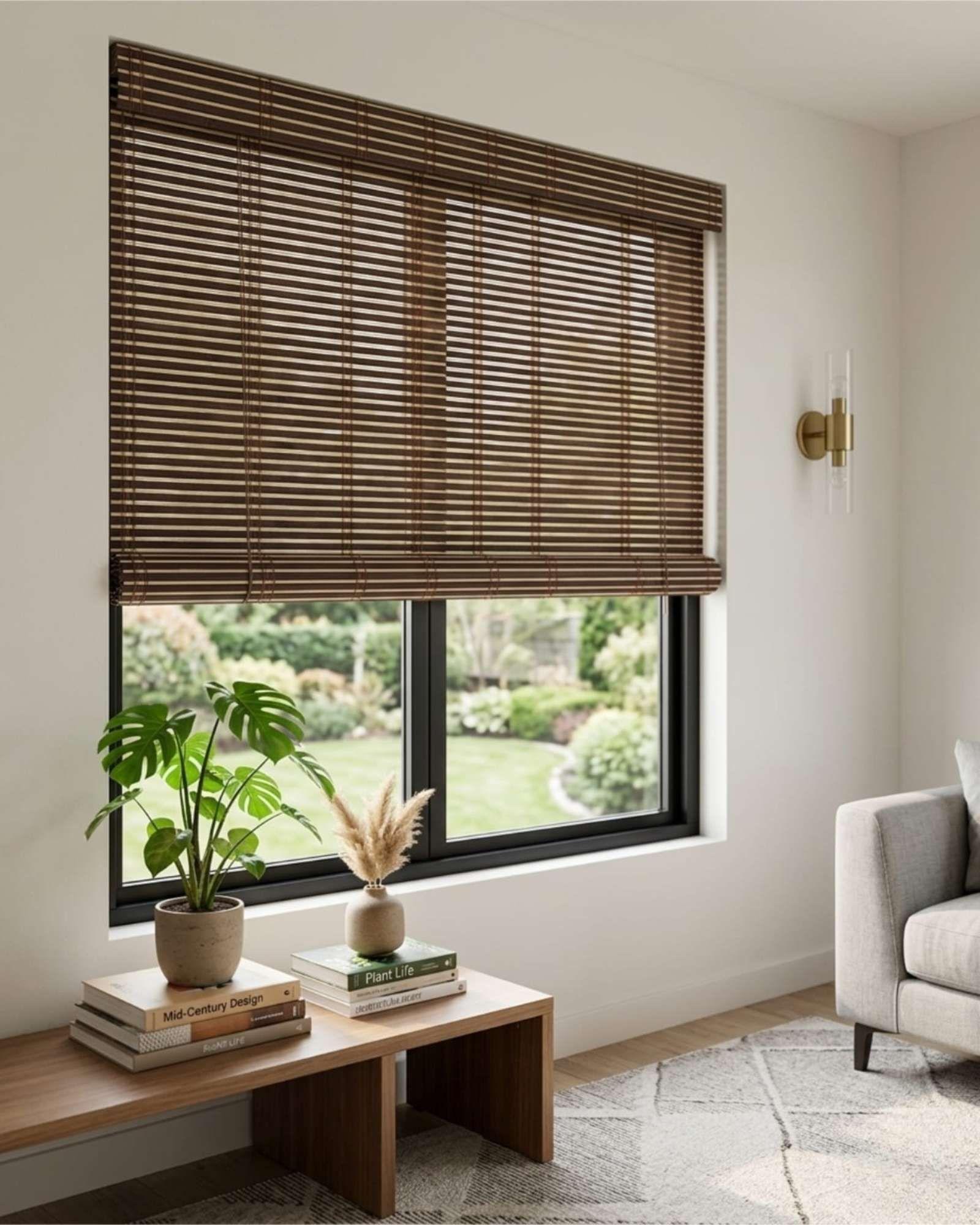 Cortina Roller De Bambu Diseño Natural 120x180cm m3-1