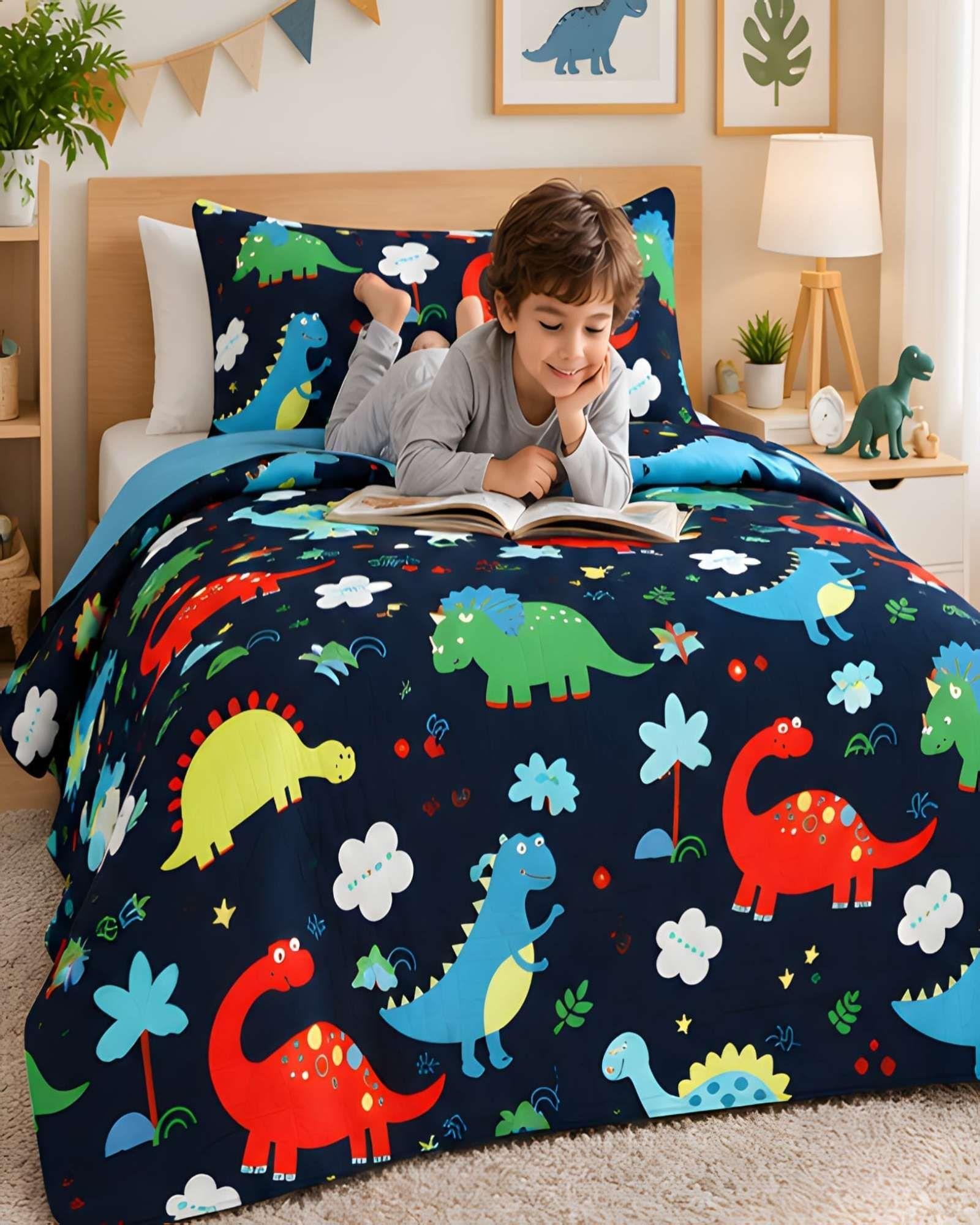 Cubrecamas Quilt de Verano Plaza y Media con Funda 16-3