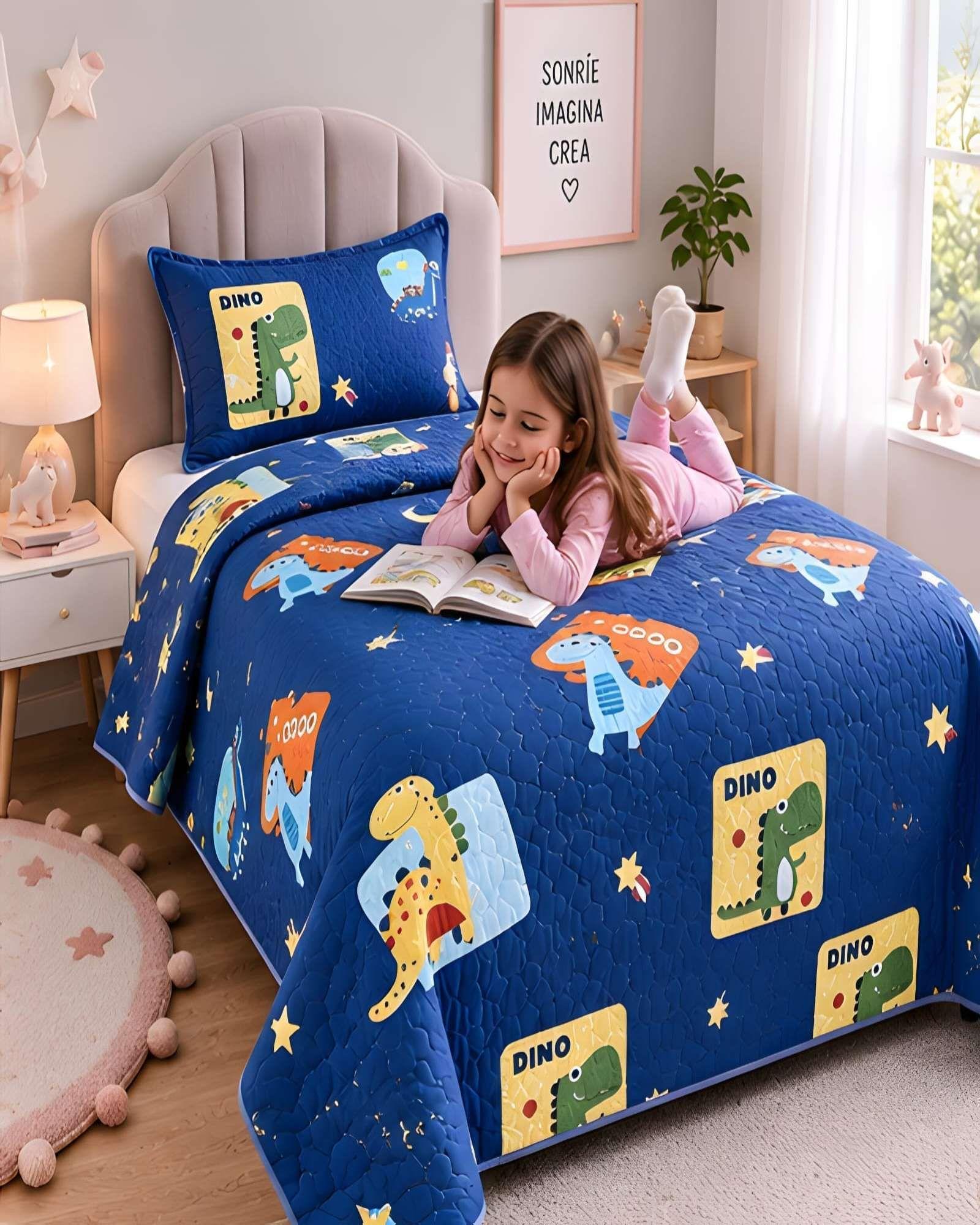 Quilt 1.5 Plazas 180x230 cm + Funda de Almohada-1