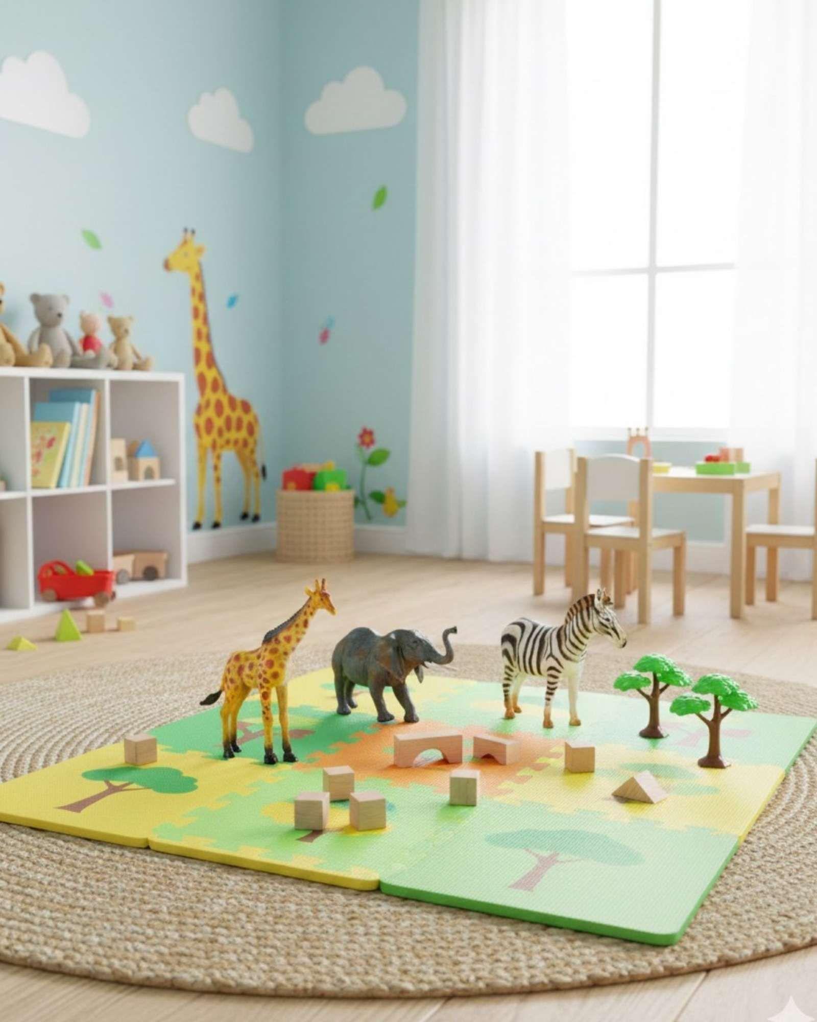 Pack de 3 Figuras animales Realista Decorativa Coleccionable-0