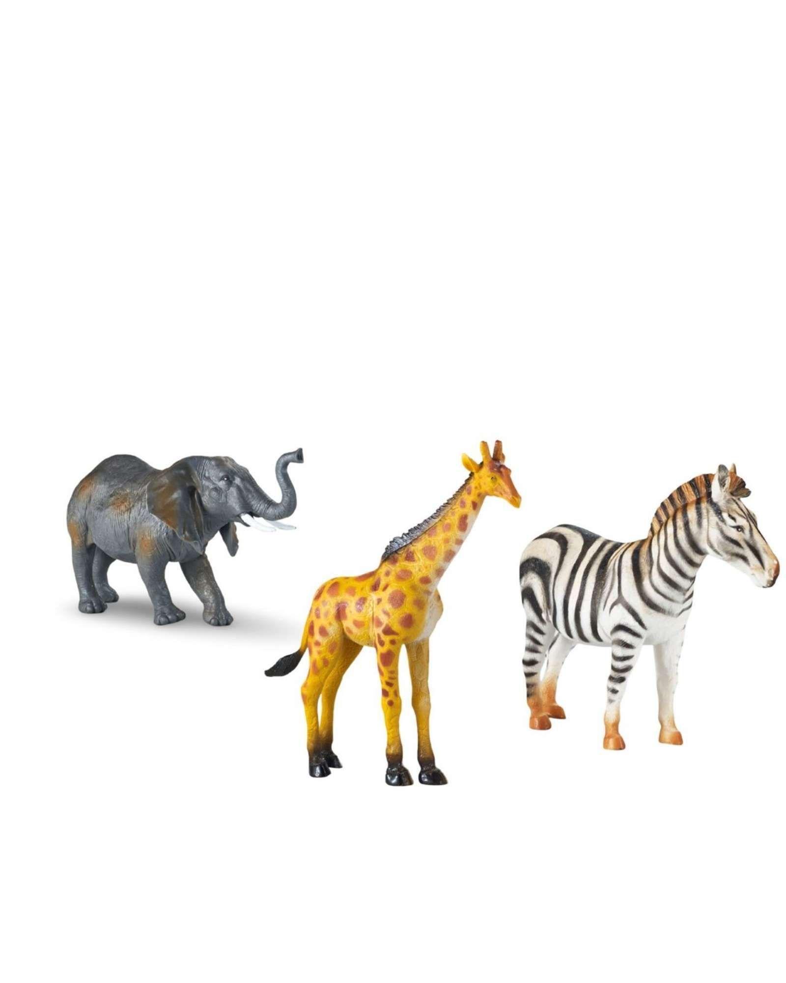 Pack de 3 Figuras animales Realista Decorativa Coleccionable-2