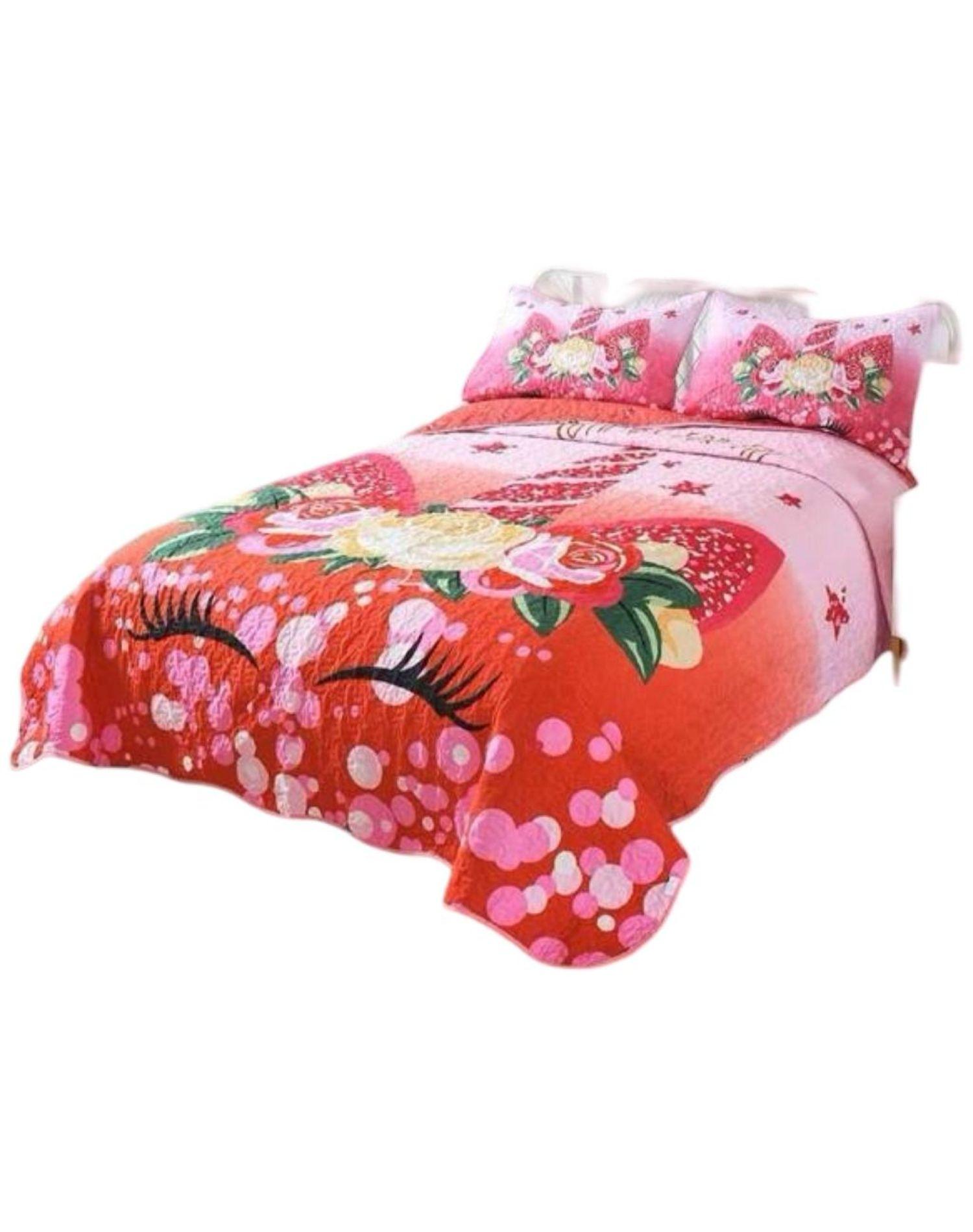 Cubrecama Quilt 2 Plazas+2 Fundas Verano Fresco 13n61-0