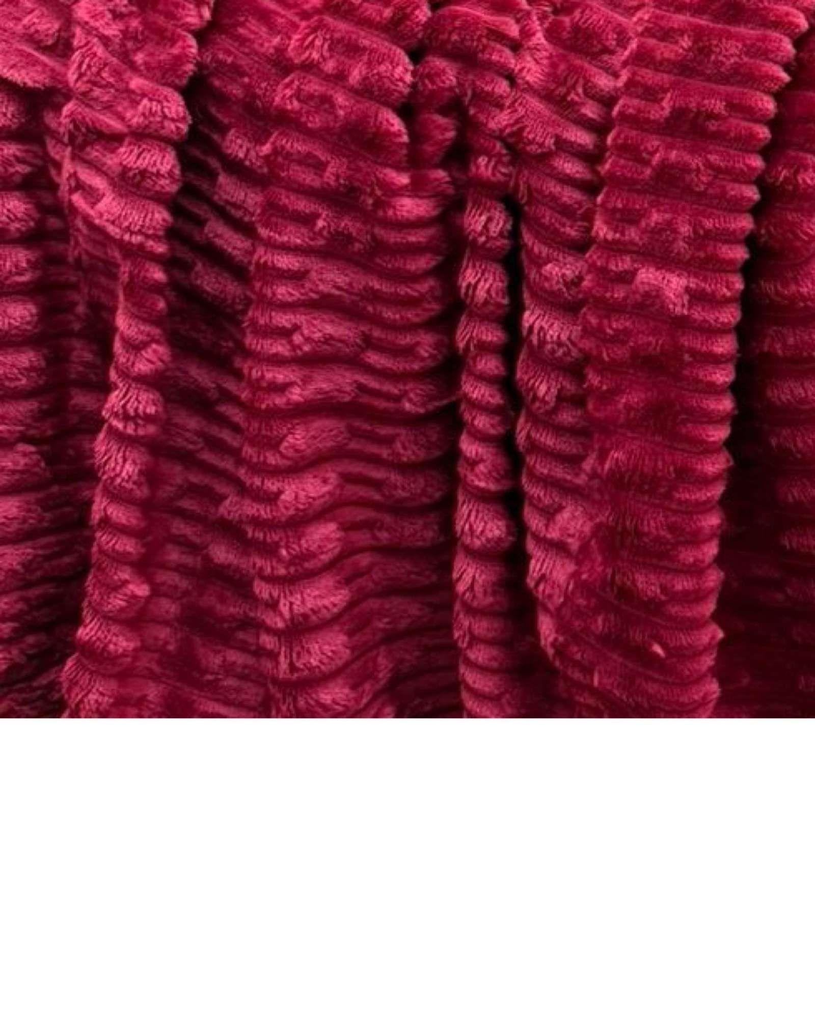 FRAZADAS MANTA PLUSH 2 PLAZA 200 X 230 BURDEO-1