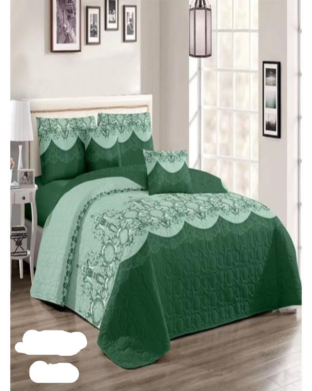 COBERTOR DE VERANO PLAZA Y MEDIA QUILT REVERSIBLE-2