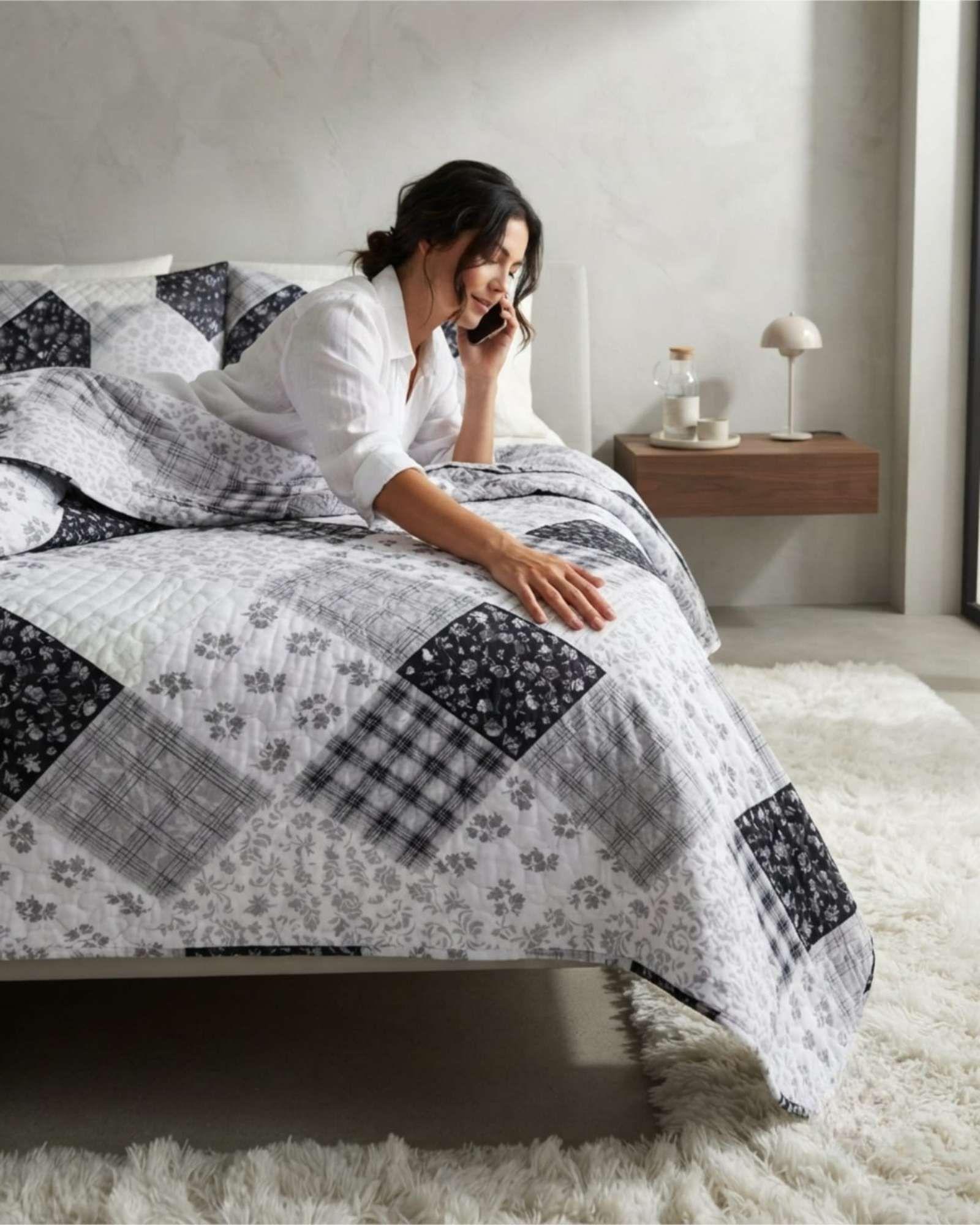 Cubrecamas King Para Verano Fresco Y Ligero m16-4