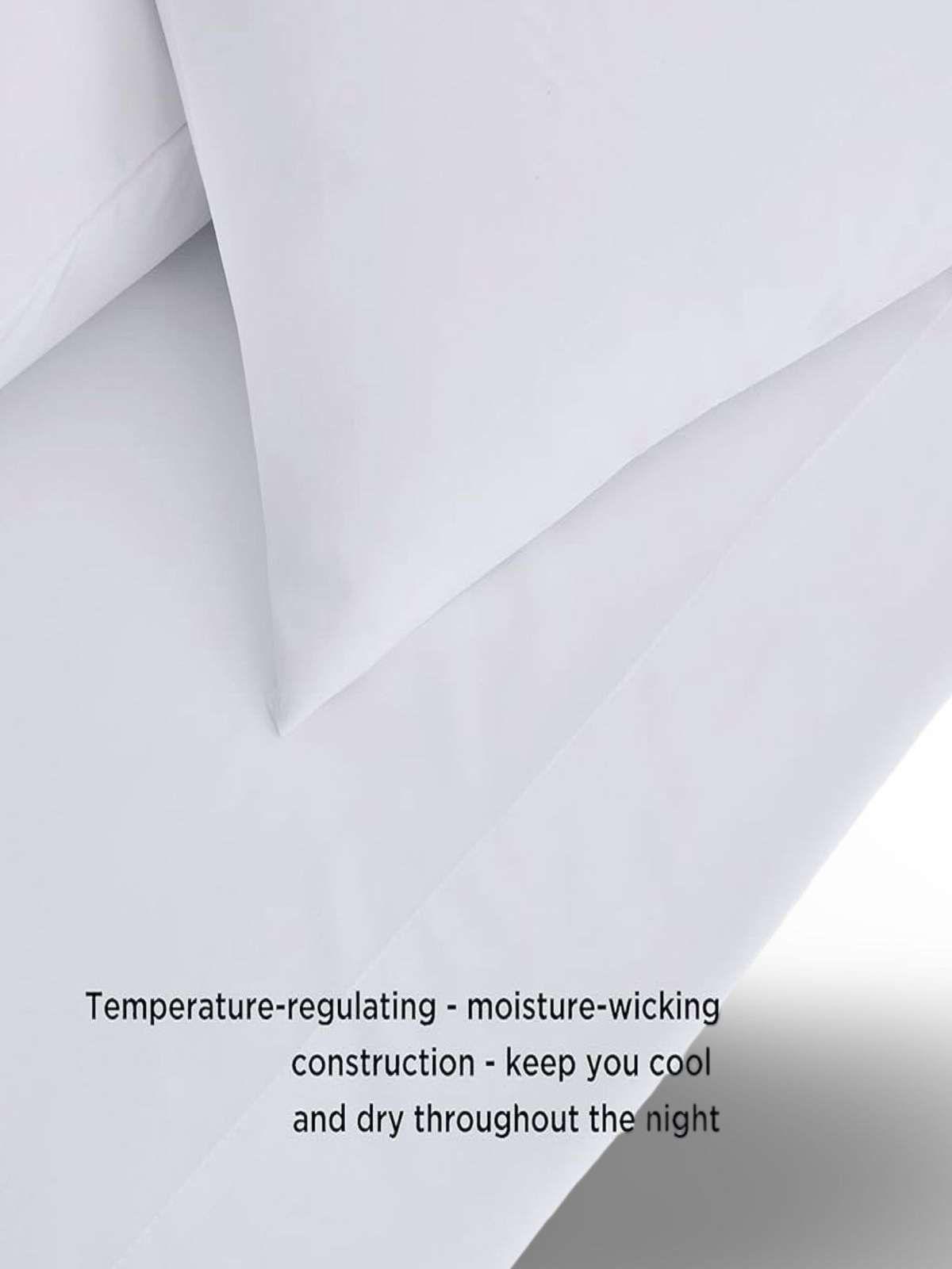 JUEGO DE SABANAS 210 HILOS DORAL 2 PLAZAS BLANCO-3