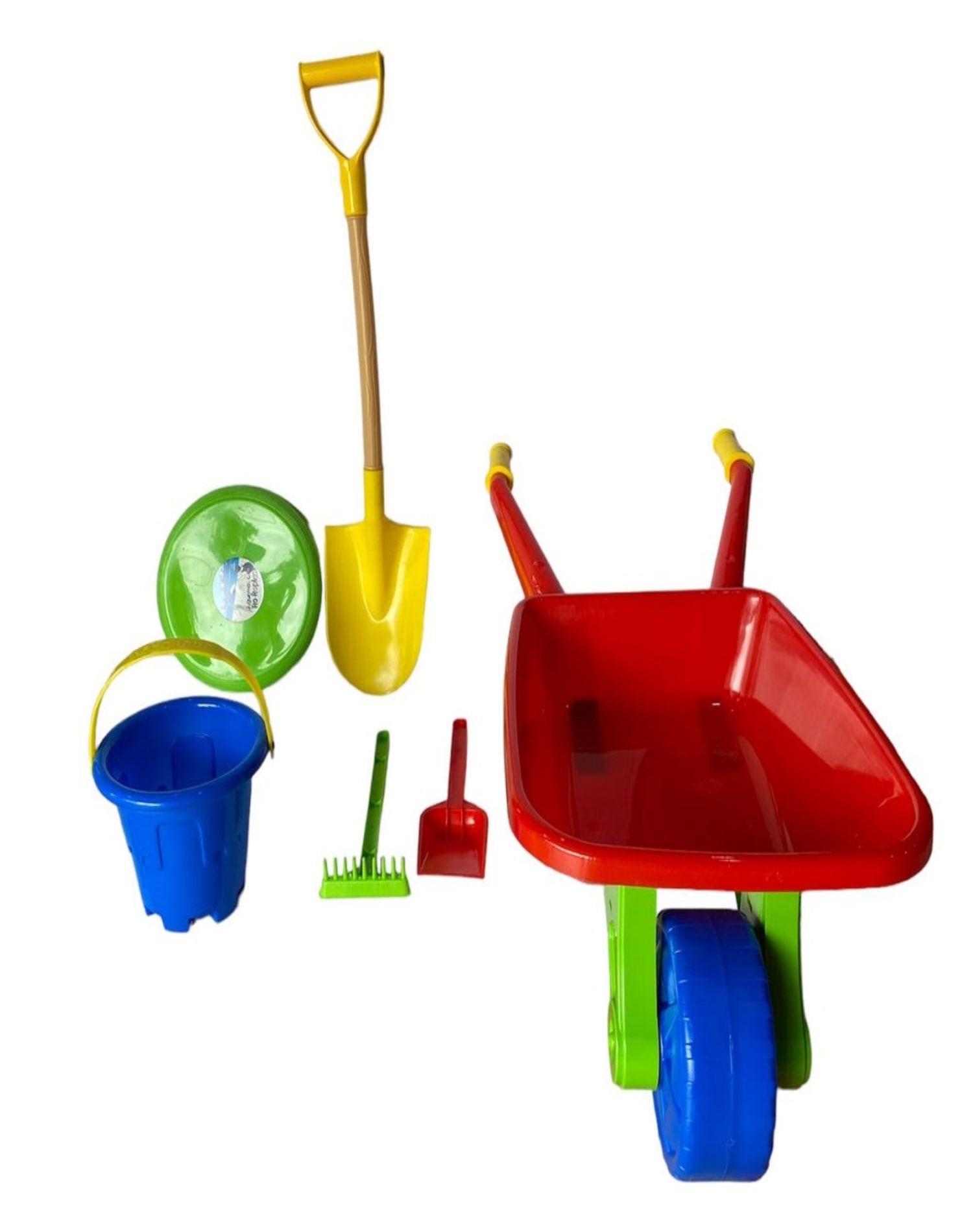 Carretilla Playera Infantil con Accesorios para Arena 25o1-0