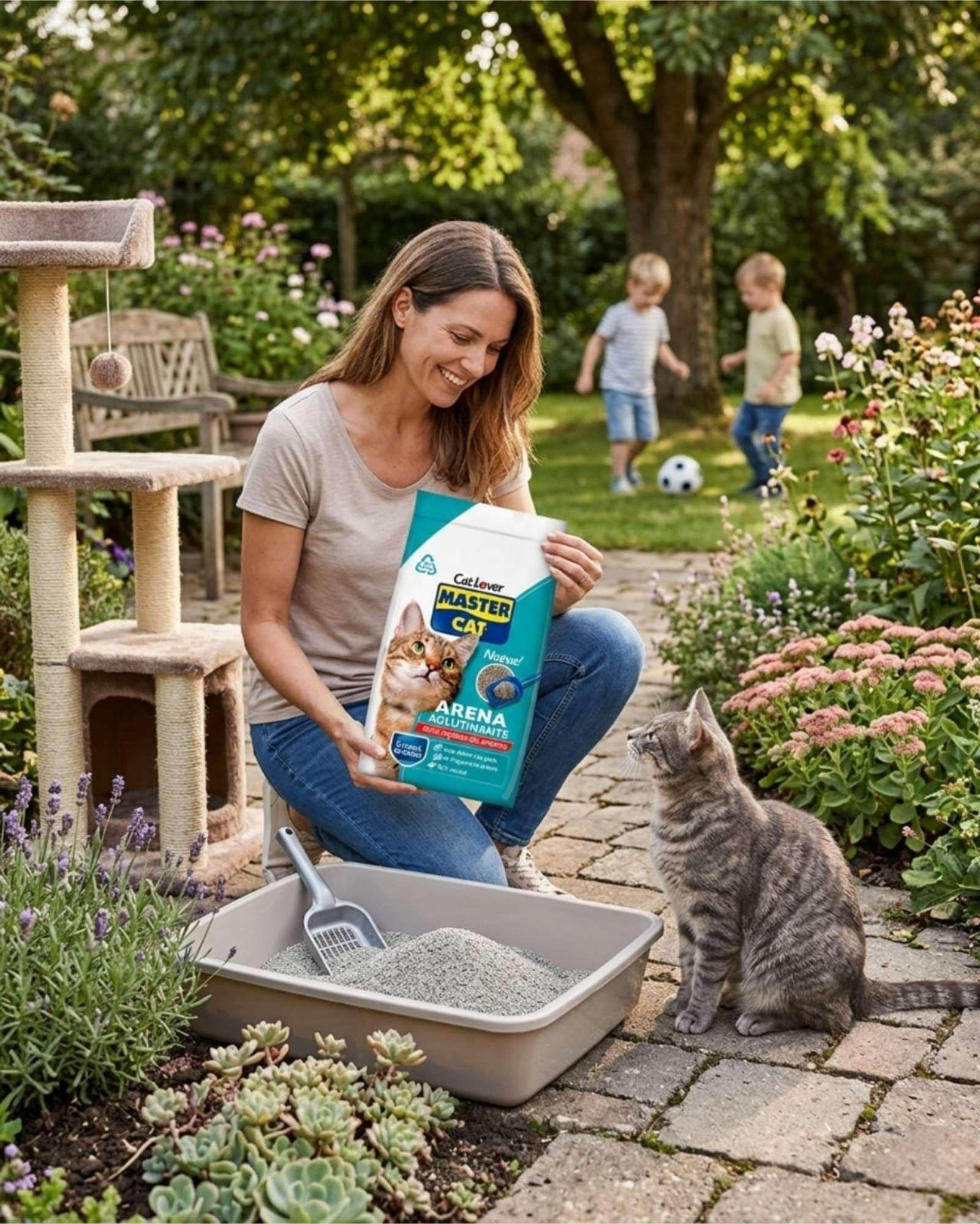 Arena Sanitario Gatos Alta Durabilidad 4kg-2