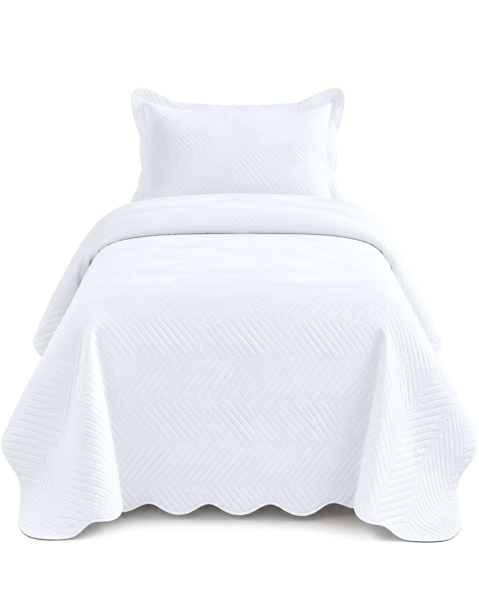 Set Quilt Verano 1.5 Plazas + Almohada + Funda De Almohada 12-4