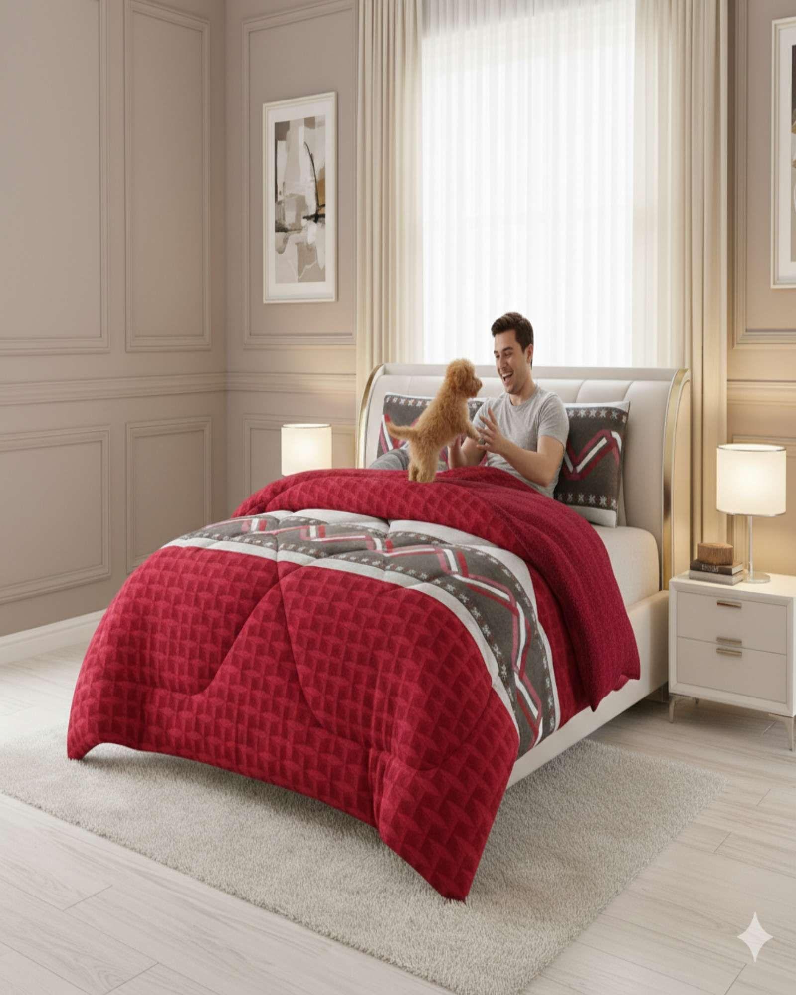 Set de Cubrecama con Chiporro mas sabana Plaza y Media C7-2