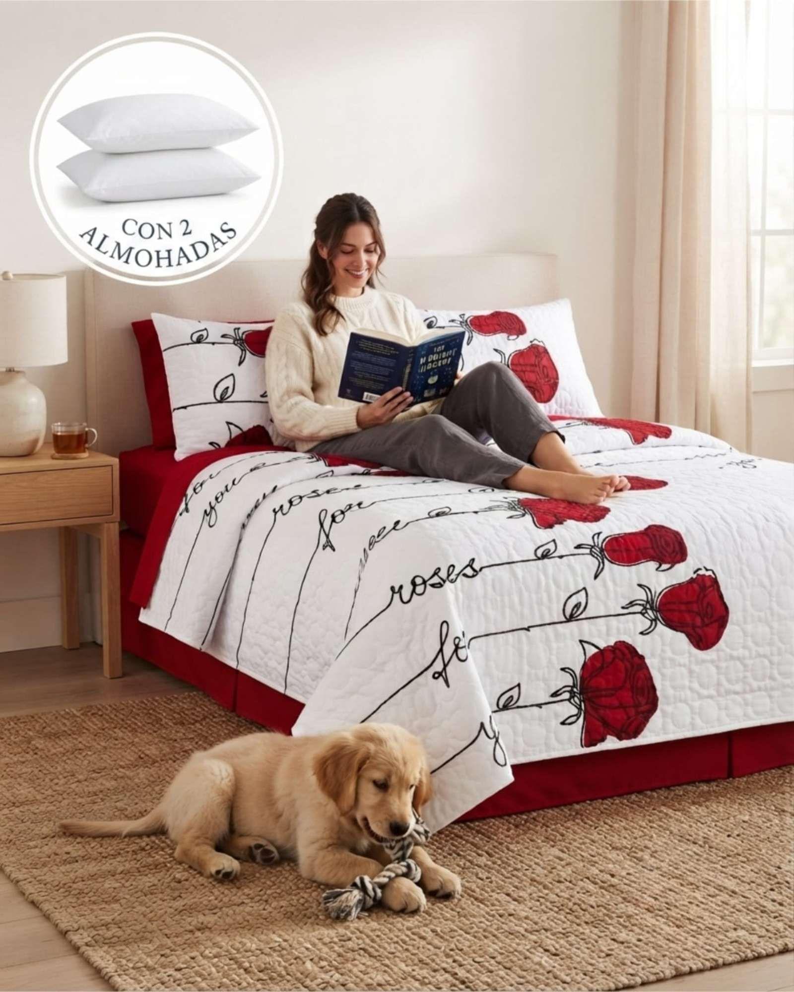 Cubrecamas King Para Verano Fresco Y Ligero Mas Almohadas m11-3