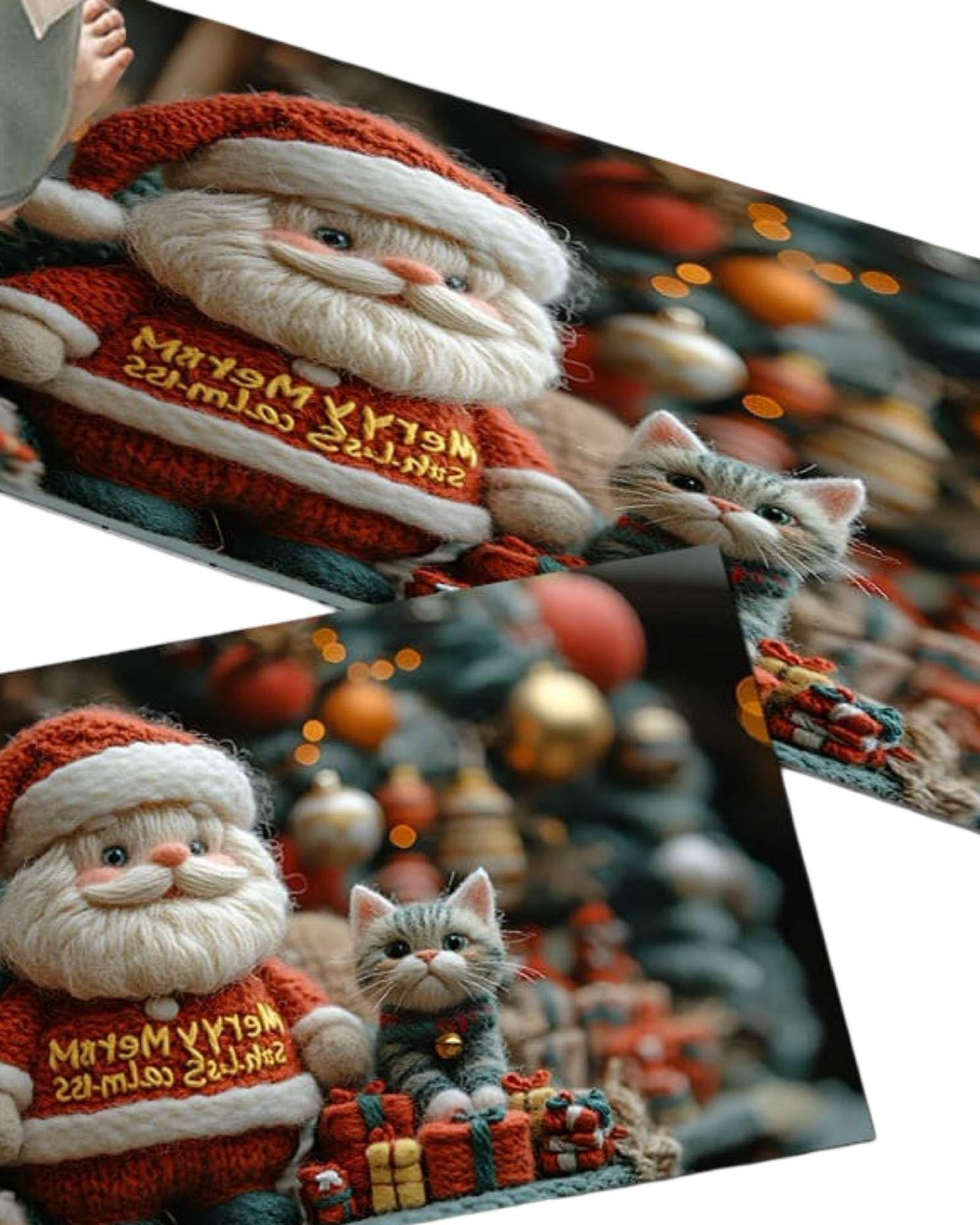 ALFOMBRA DE COCINA DISEÑO DE NAVIDAD A02-1