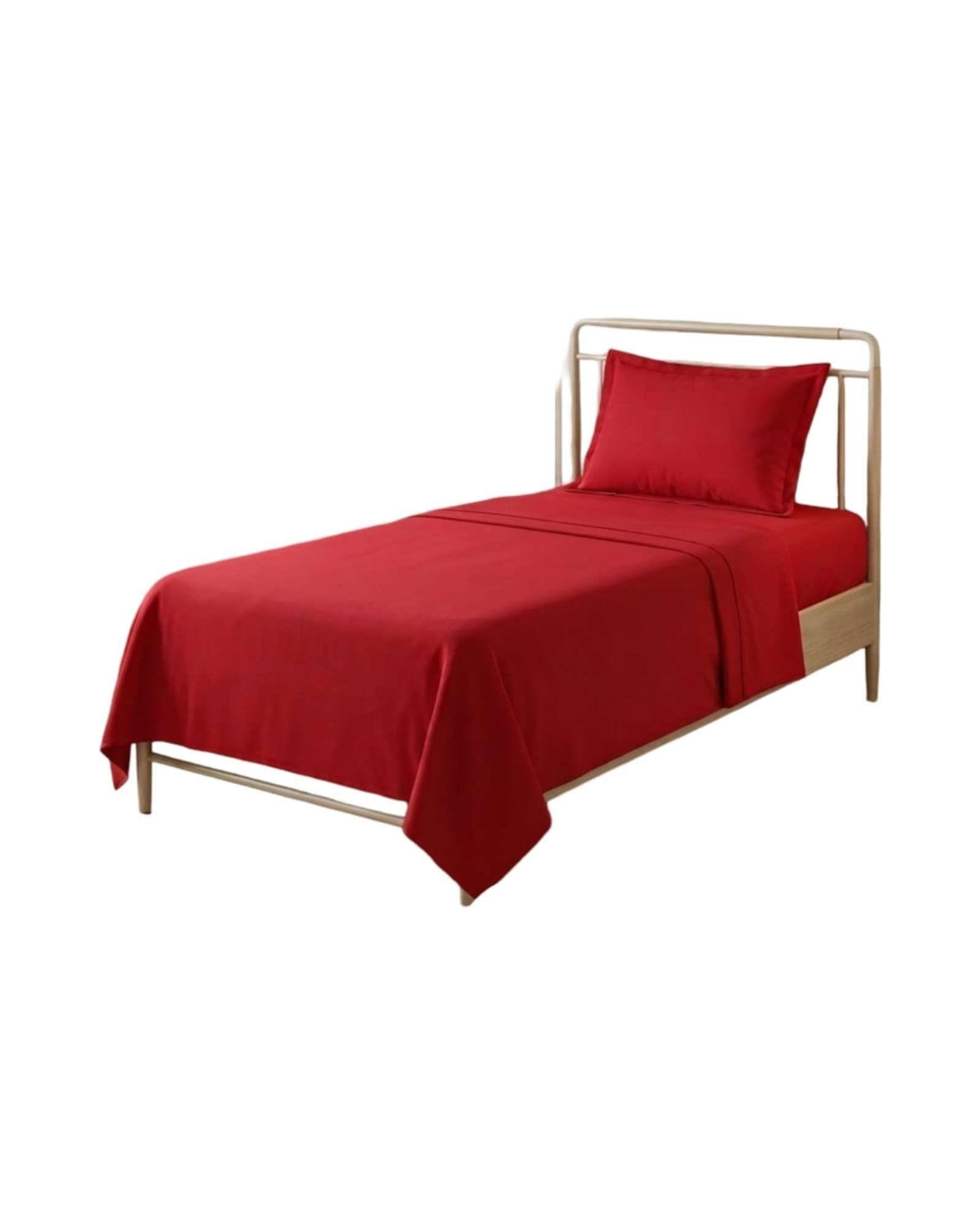Juego De Sabanas Lisas Estilo Elegante Y Moderno Plaza Y Media m1-4