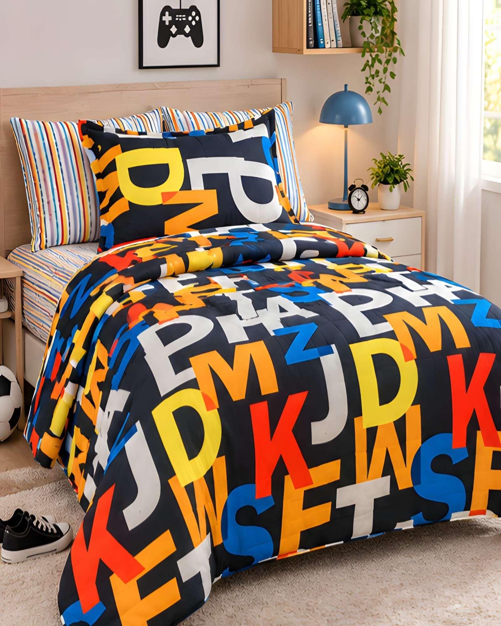 Cubrecama Quilt Verano 1.5 Plazas + Almohada 12-3