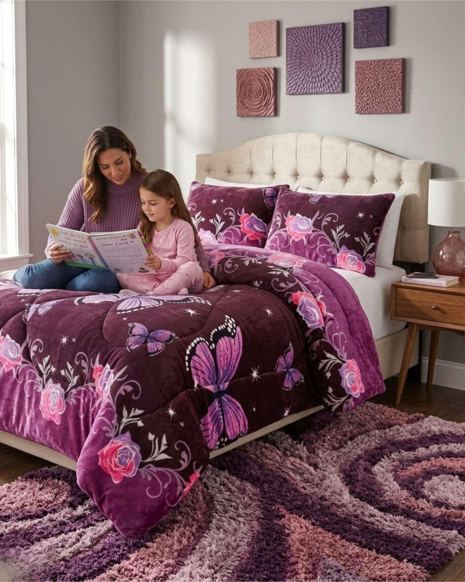 Plumón Térmico 2 Plazas Plush y Chiporro Extra Cálido Invierno A22-4