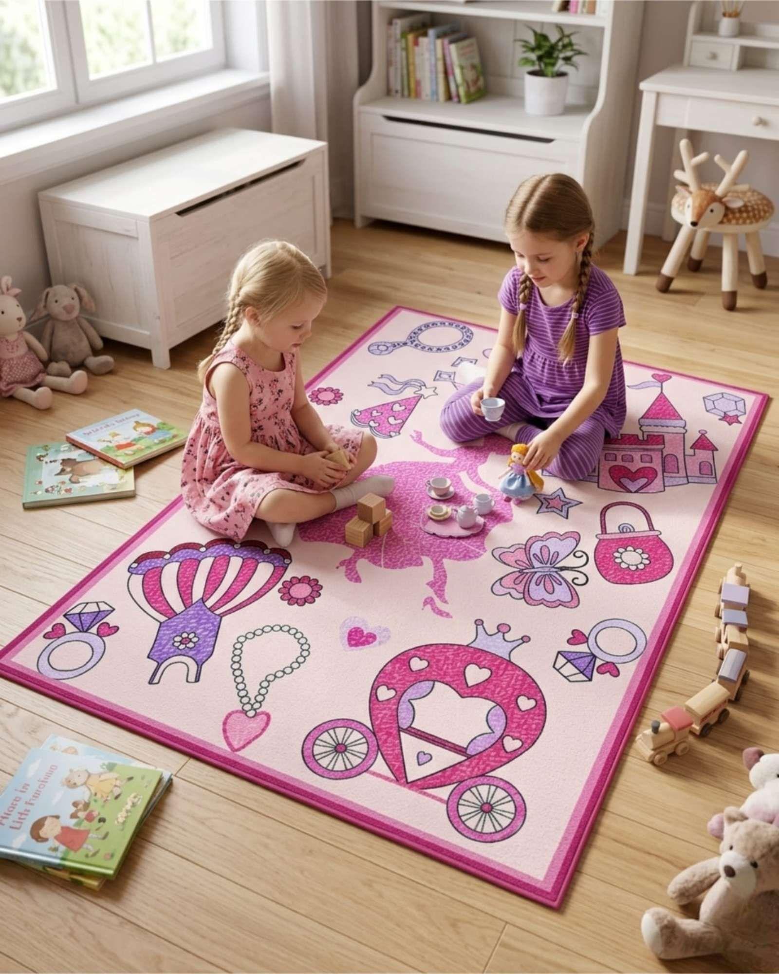 Alfombra de Juegos Infantil Practica de 120x180cm-3