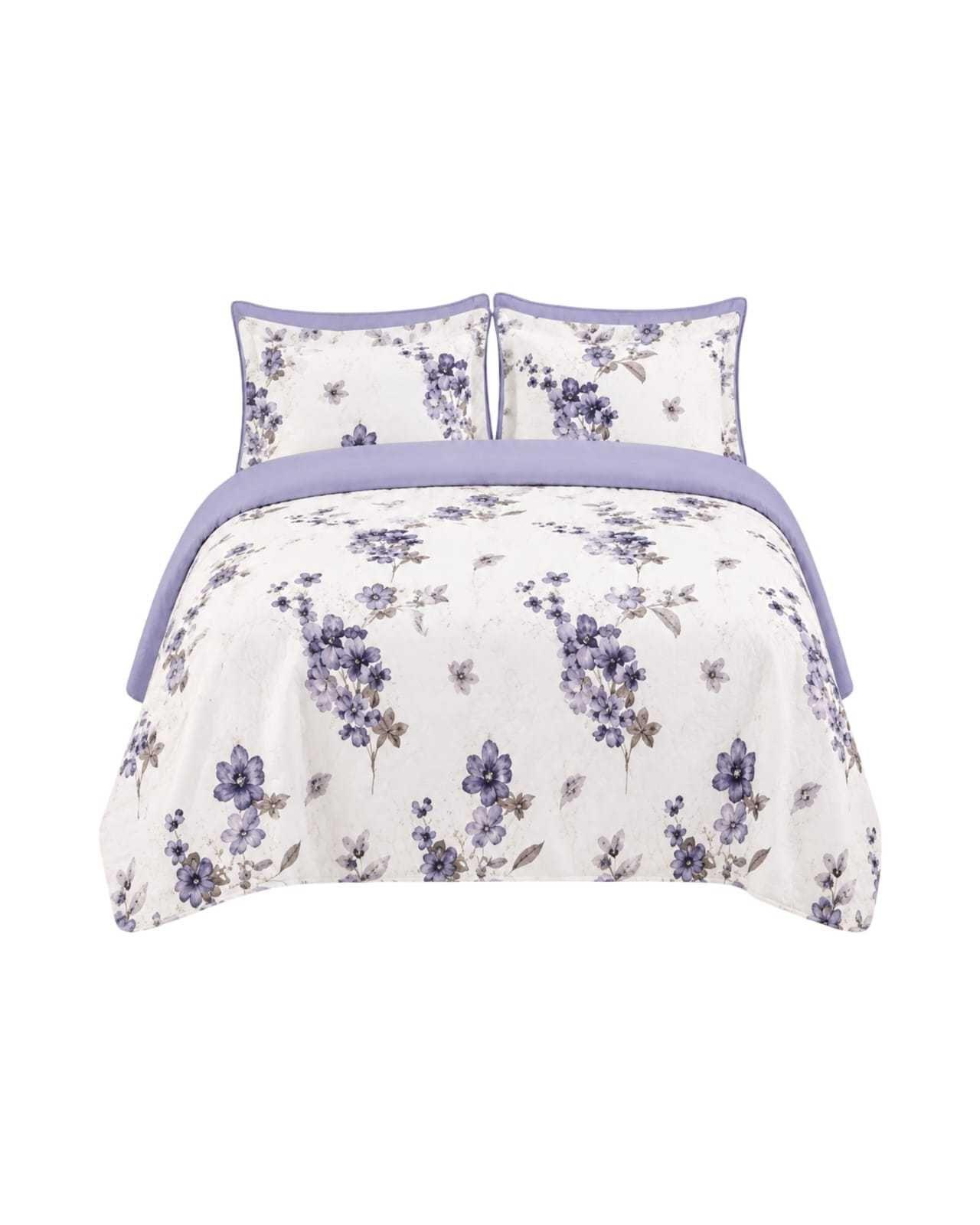 Cubrecama Delgado King Transpirable Con Fundas Mas Almohadas m22-5