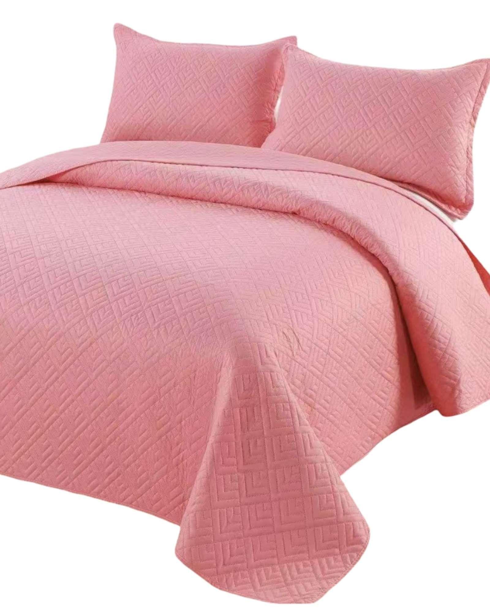 Quilt de verano cuadricula king-super king-3