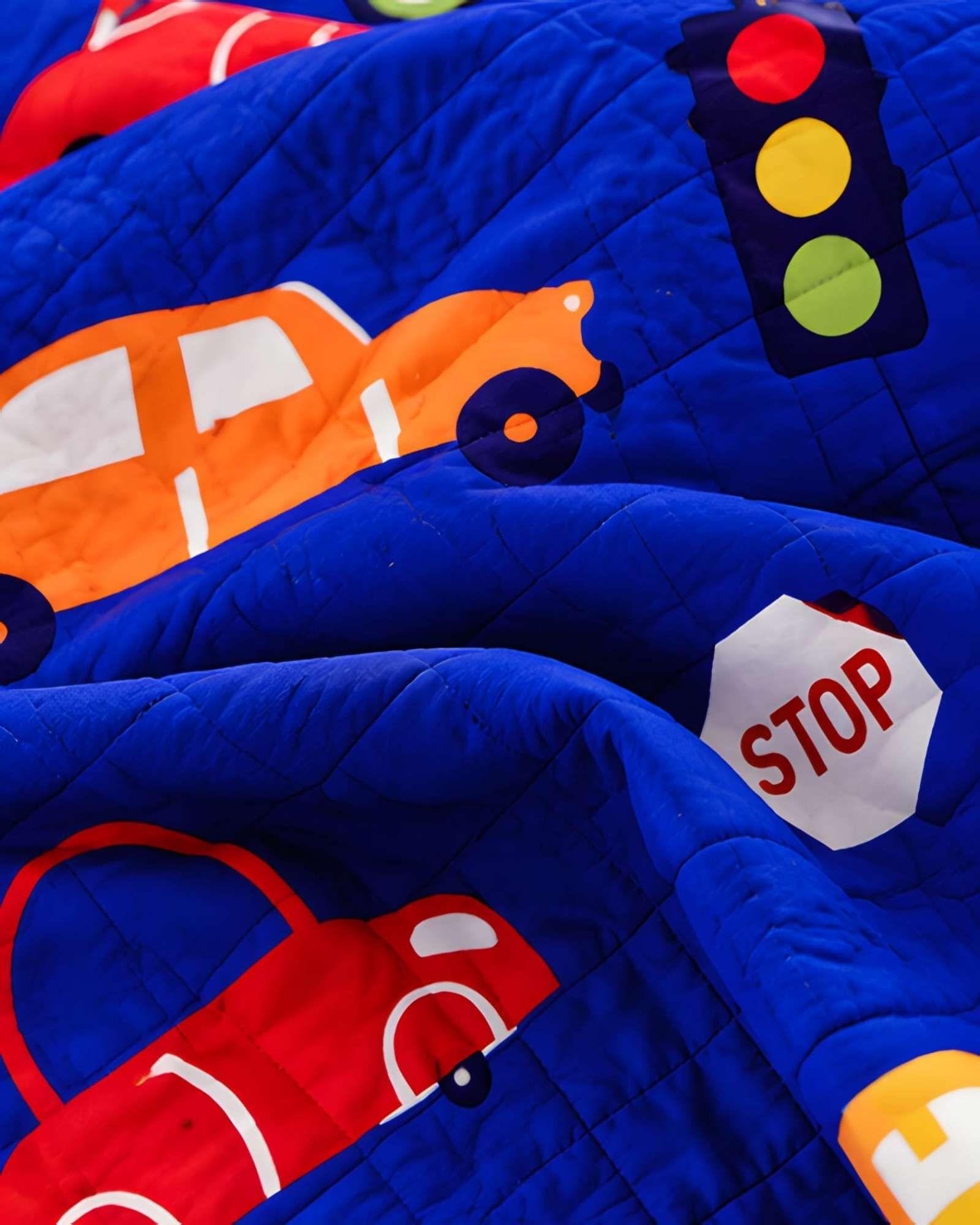 Cubrecamas Quilt de Verano Plaza y Media con Funda 01-3