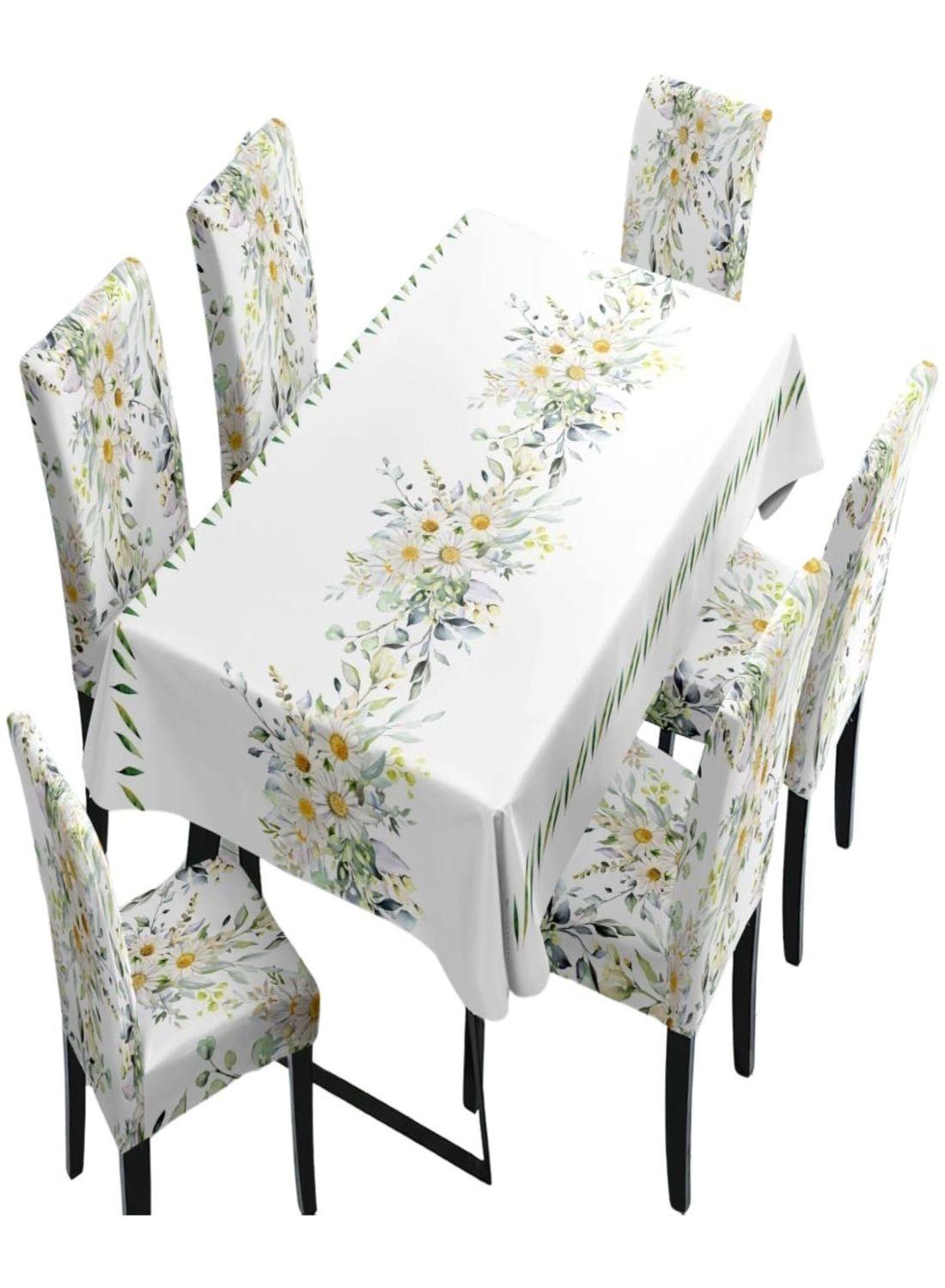 MANTEL MÁS 6 FUNDAS PARA SILLAS L22-0