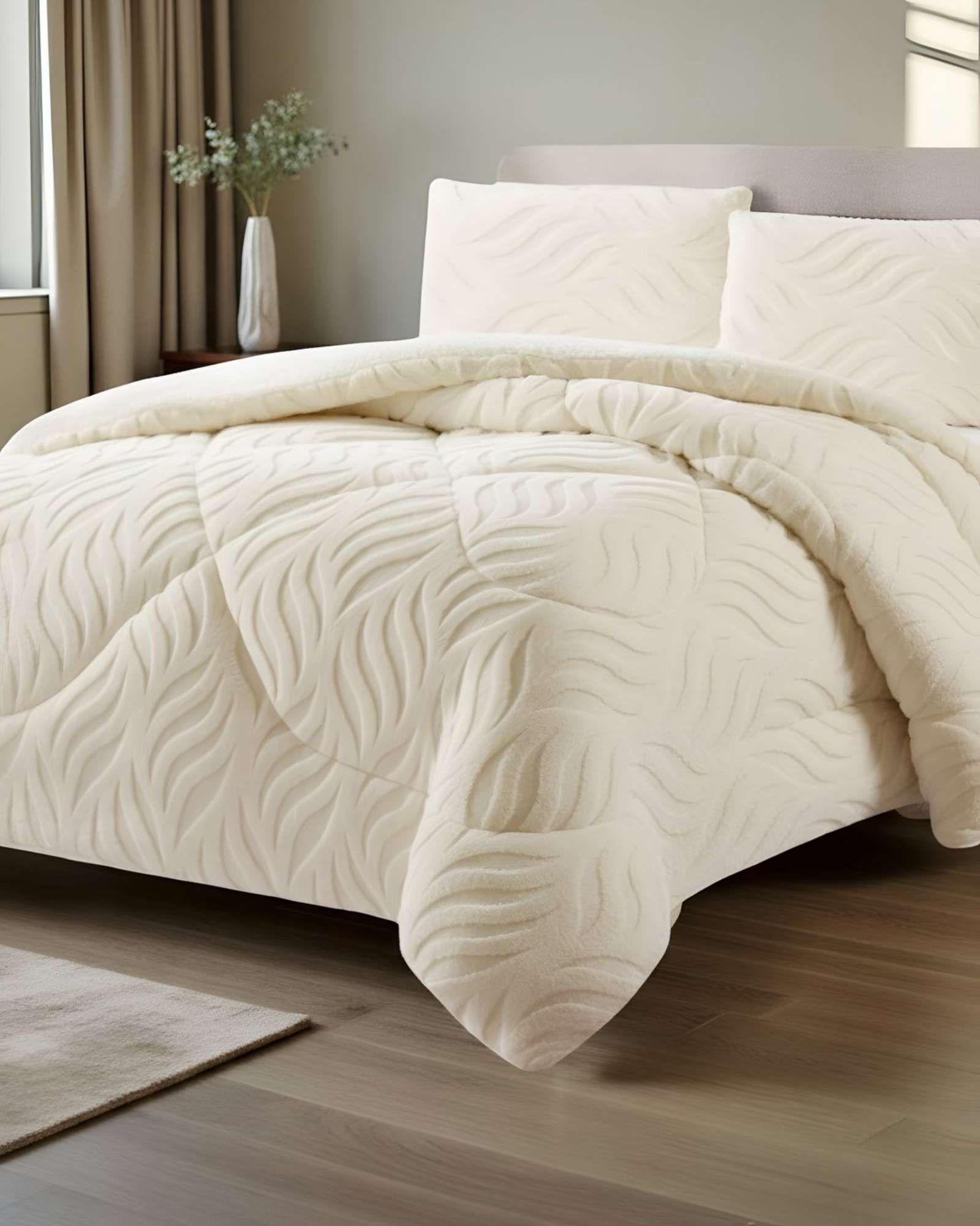 Cubrecama Chiporro Diseño Relieve Ondas King C9-4