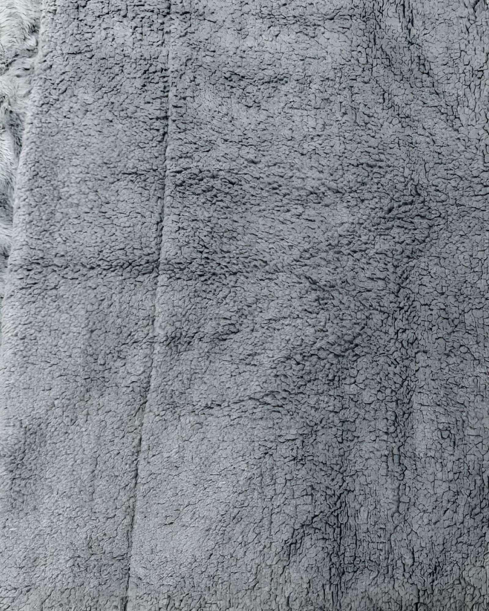 Frazada Térmica de Plush con Reverso en Chiporro gris-2